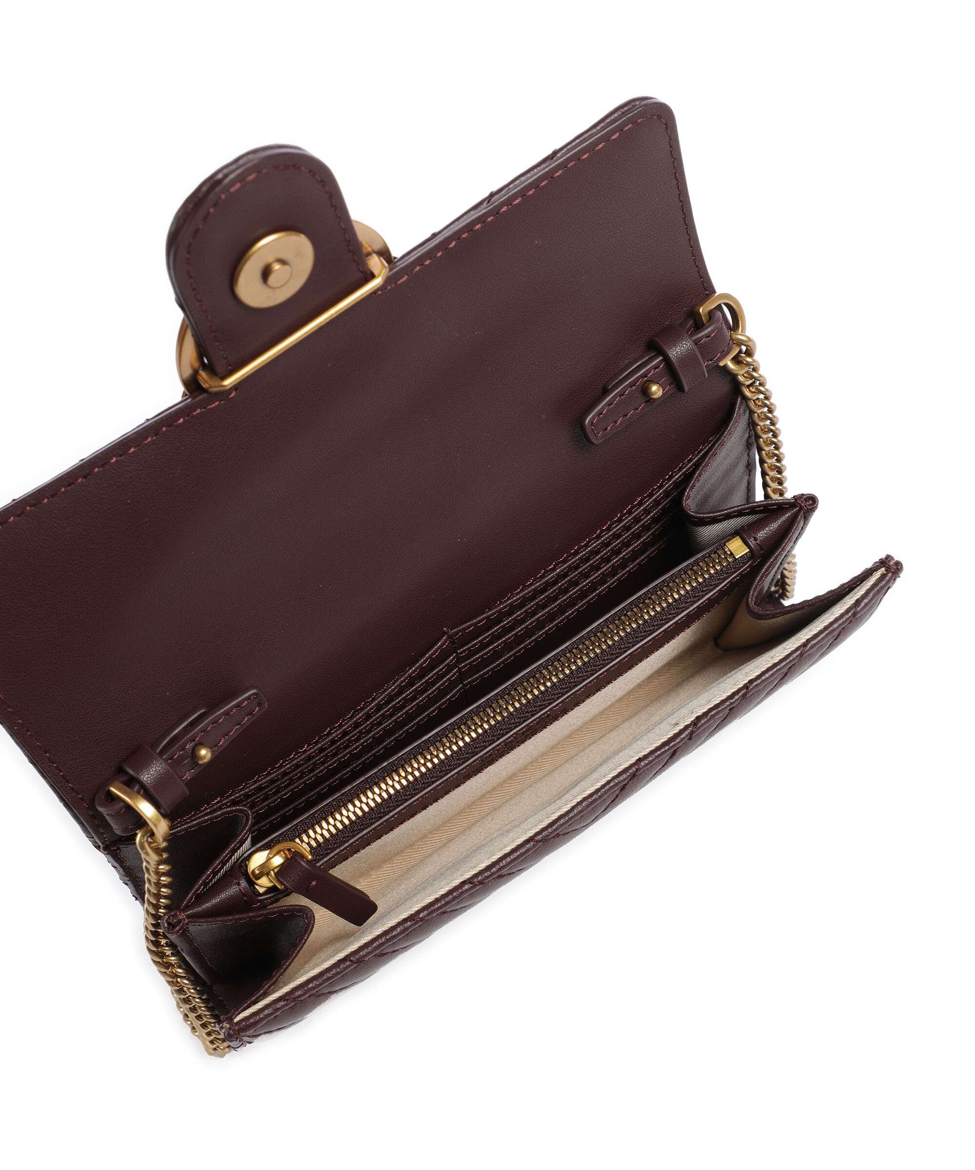 Pinko Love One Wallet uva di catawba/antique gold - Image 6