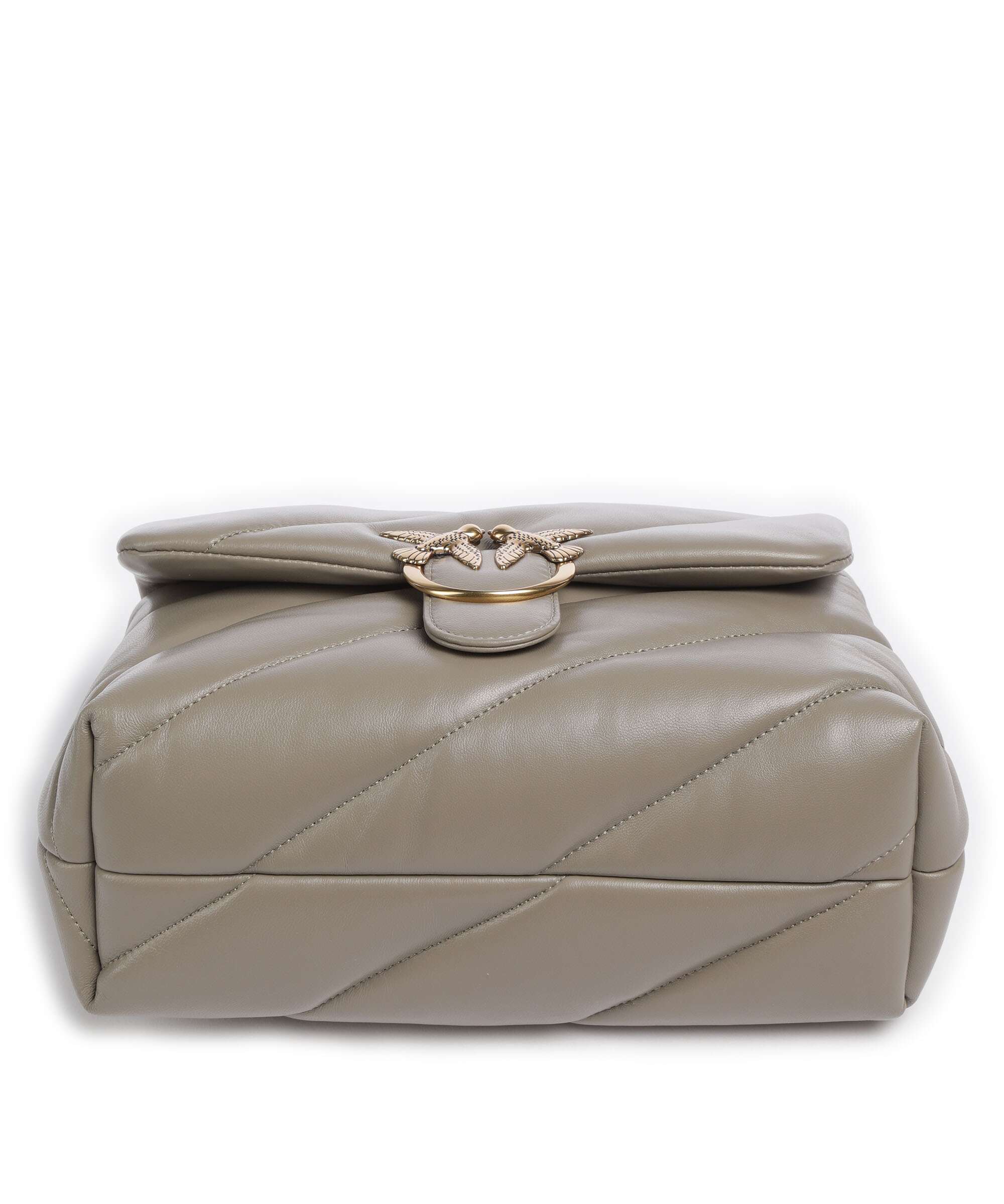 Pinko Love Puff Classic Shoulder bag noce/antique gold - Image 5