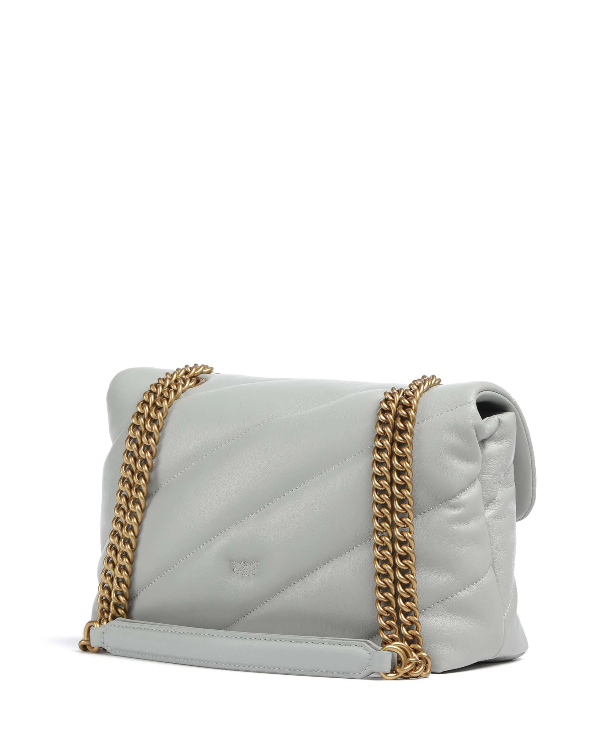 Pinko Love Puff Classic Shoulder bag grigio perla/antique gold - Image 2