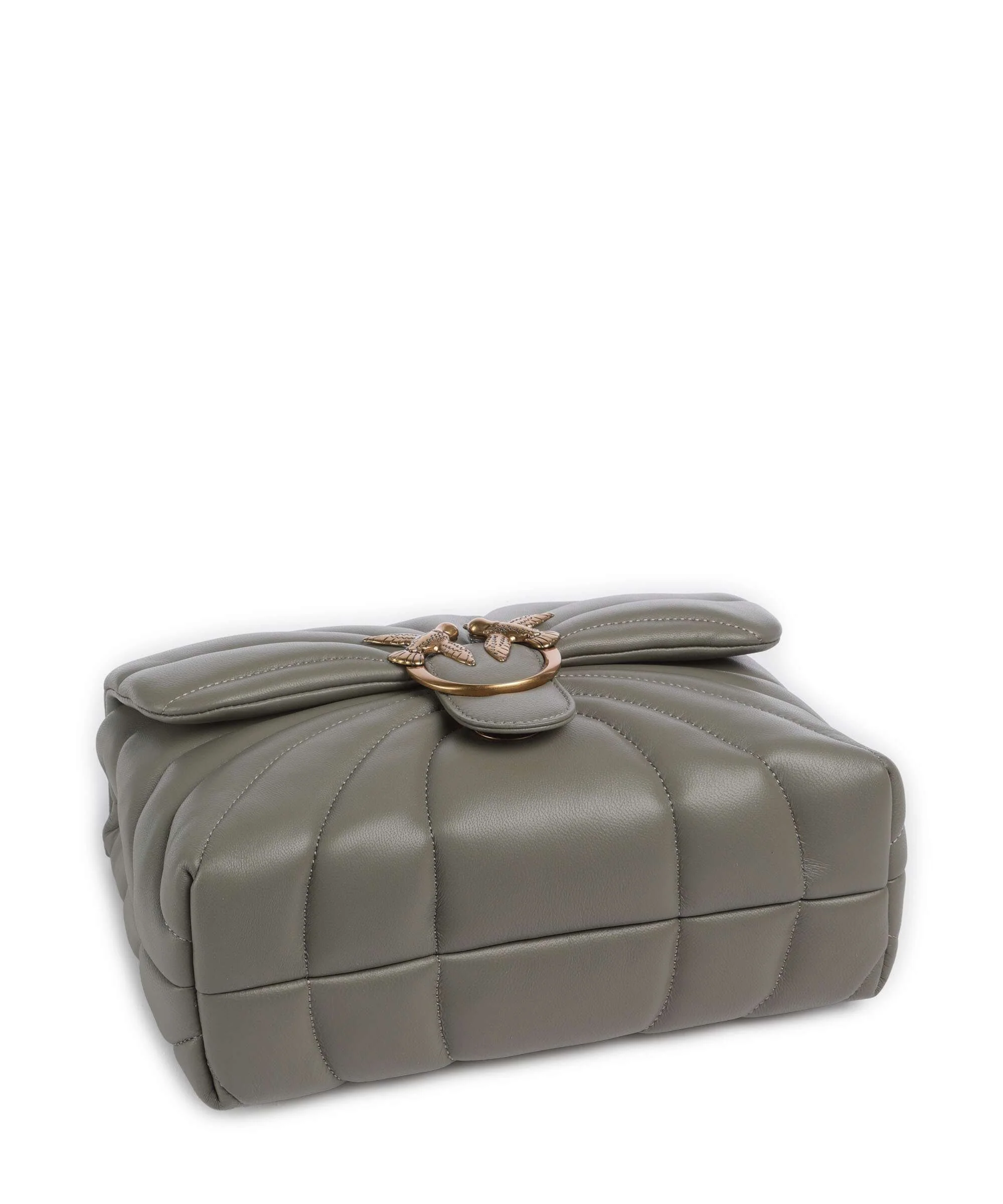 Pinko Love Puff Classic Shoulder bag verde vertiver/antique gold - Image 6