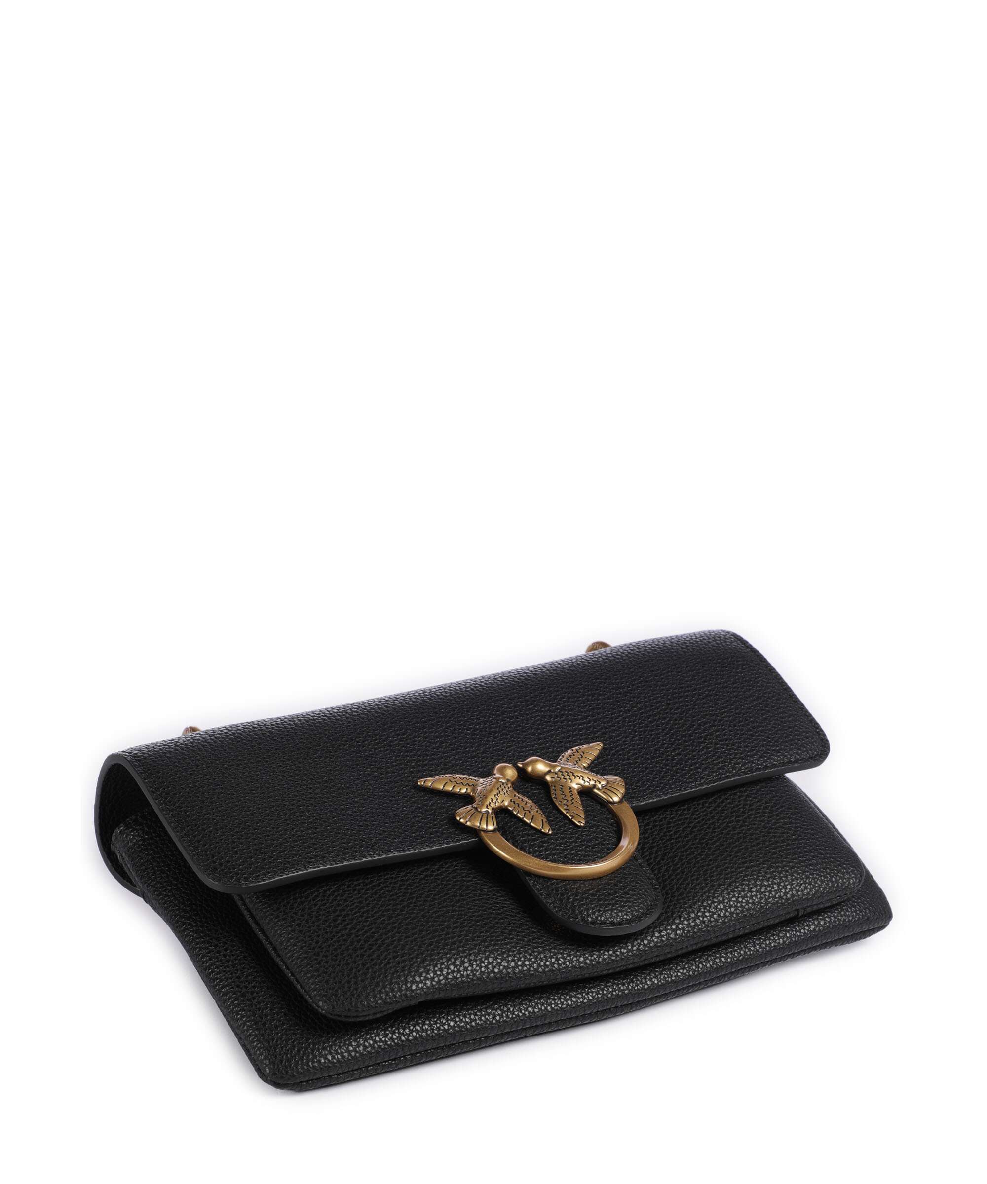 Pinko Love Soft Mini Shoulder bag nero/antique gold - Image 6