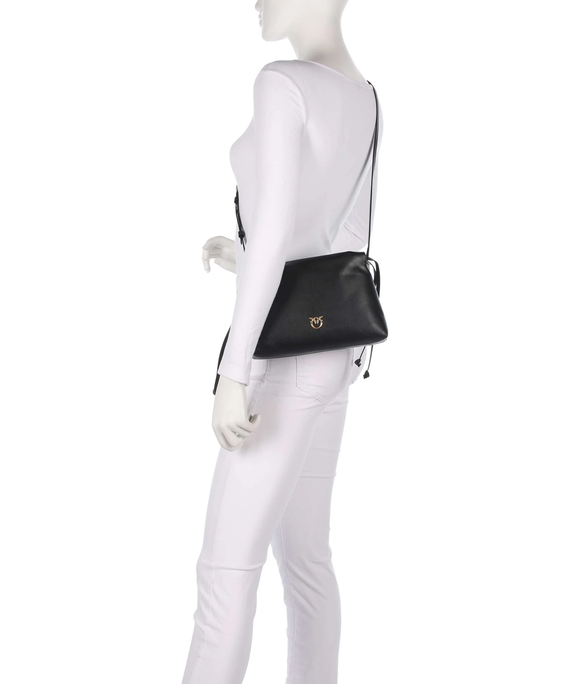 Pinko Mini Crossbody bag nero/antique gold - Image 4