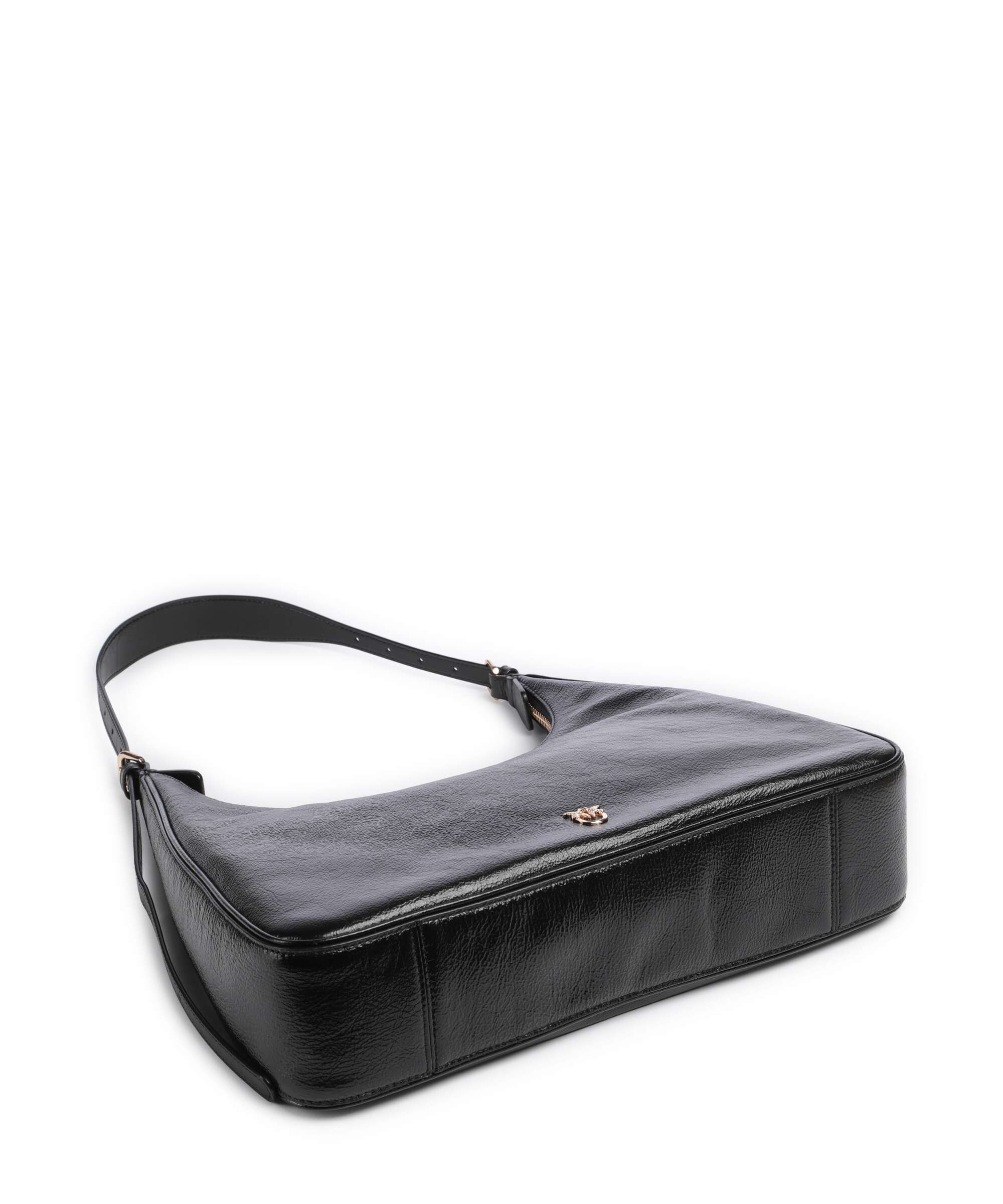 Pinko Miss Pinko Classic Hobo bag nero limousine/oro - Image 5