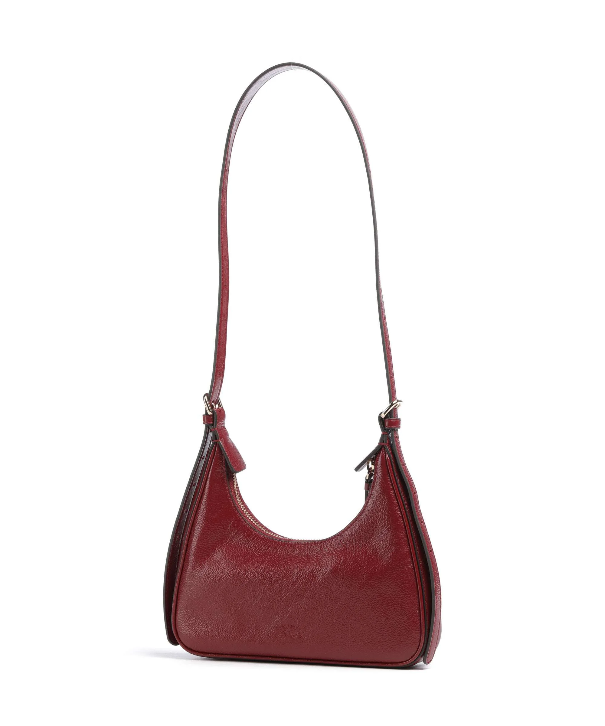 Pinko Miss Pinko Mini Shoulder bag rosso scuro/gold mordore - Image 2