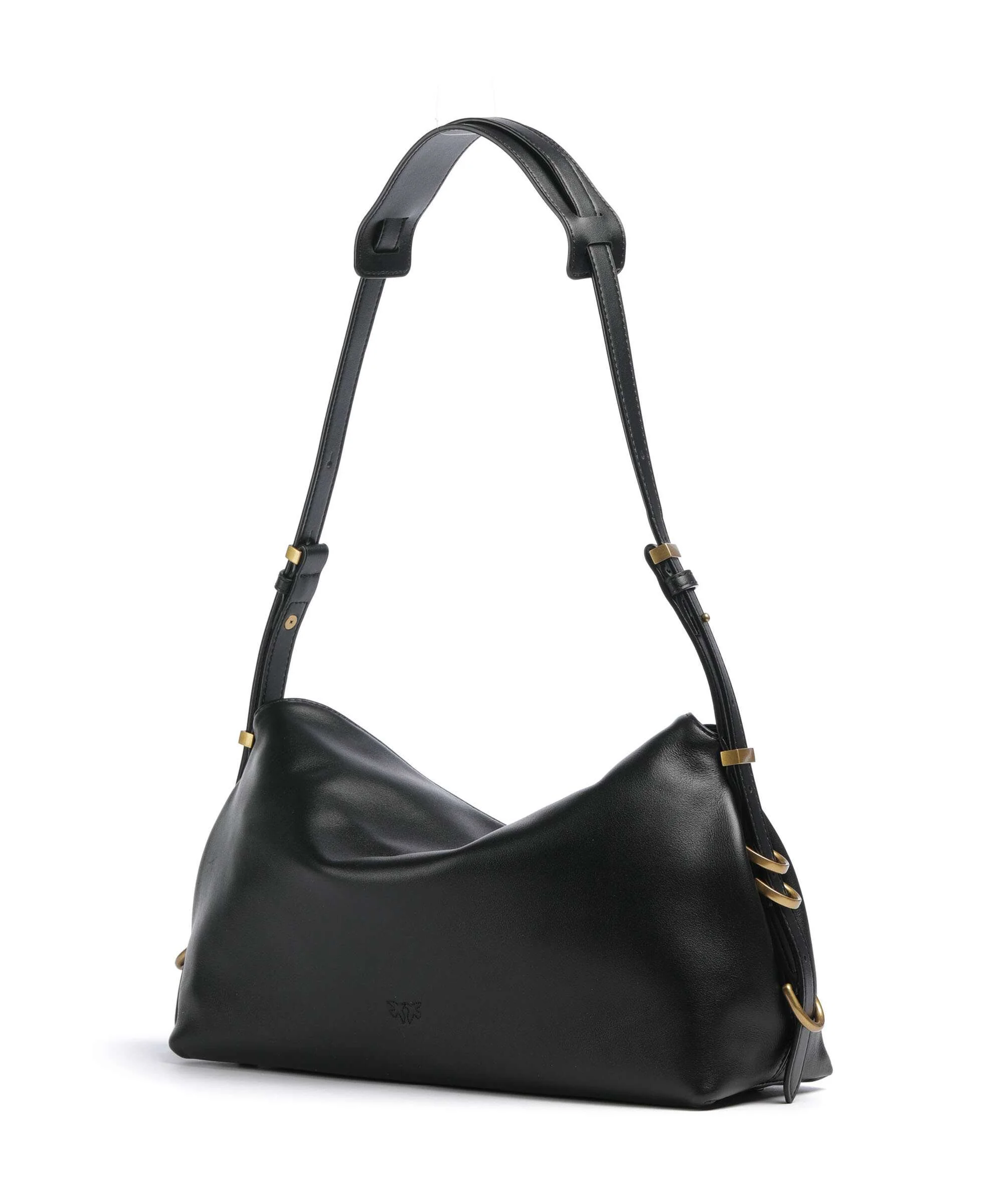 Pinko Saddle Shoulder bag nero/antique gold - Image 2