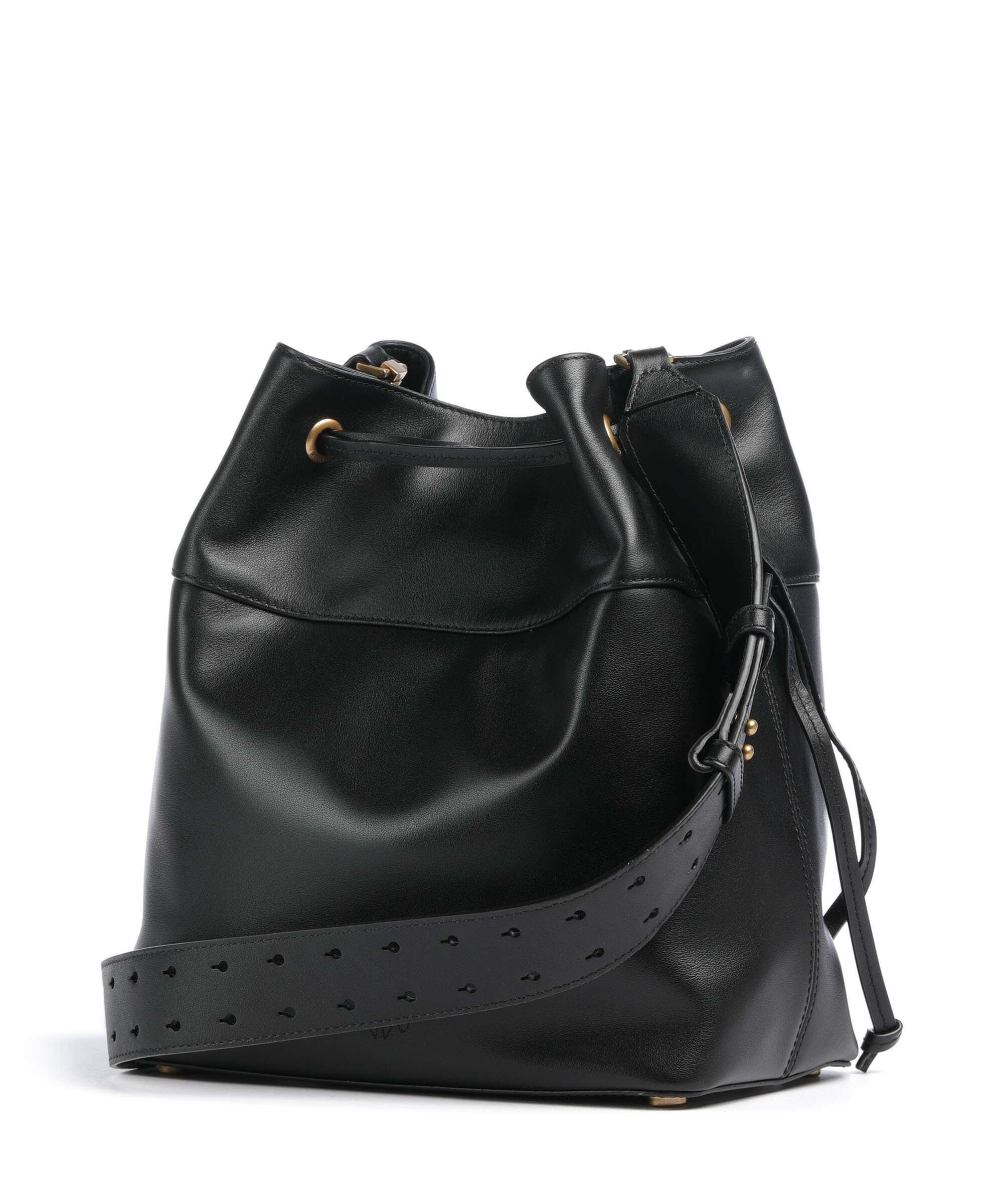 Pinko Secchiello Classic Bucket bag nero/antique gold - Image 2
