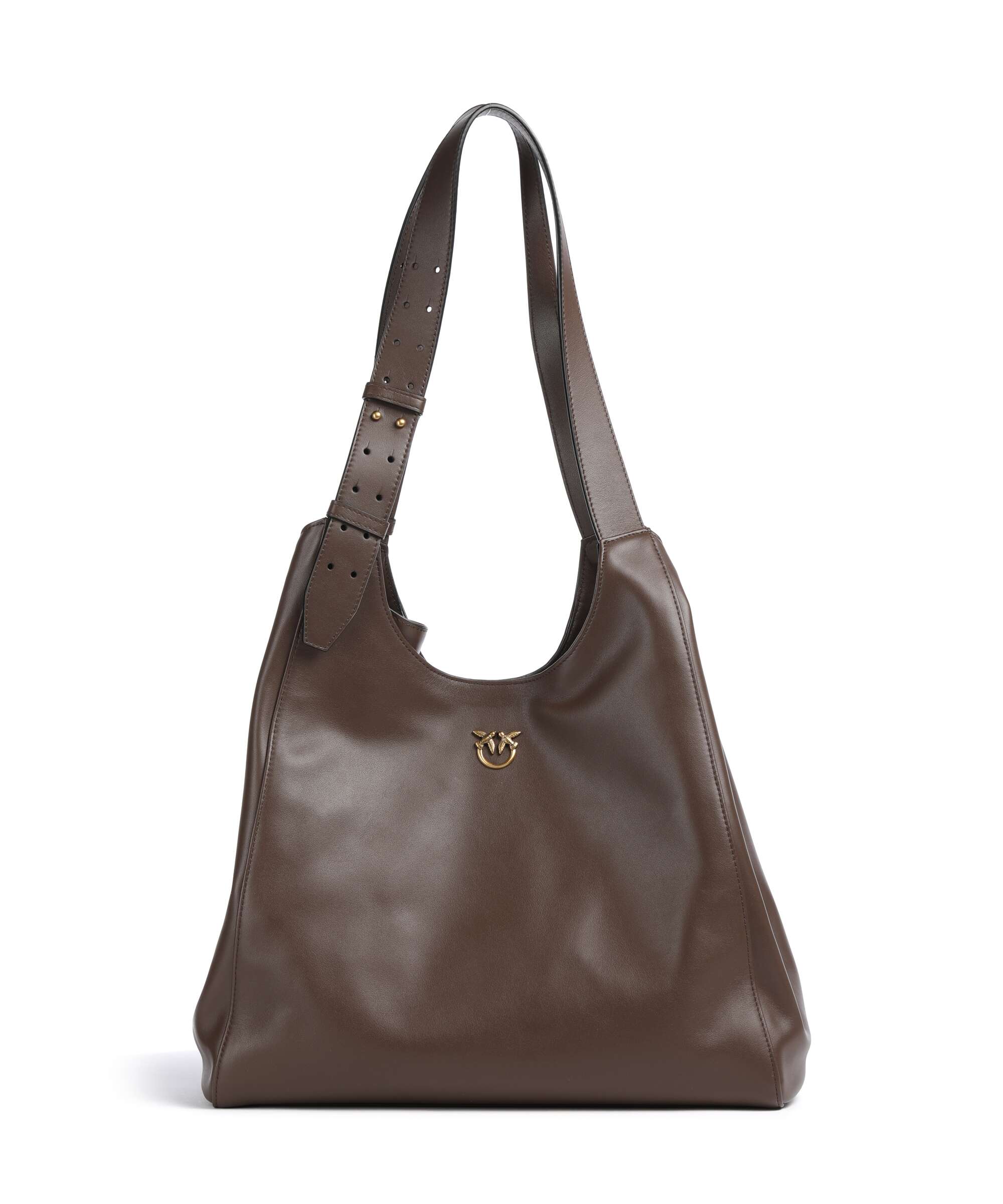 Pinko Tote bag marrone castano/antique gold - Image 2