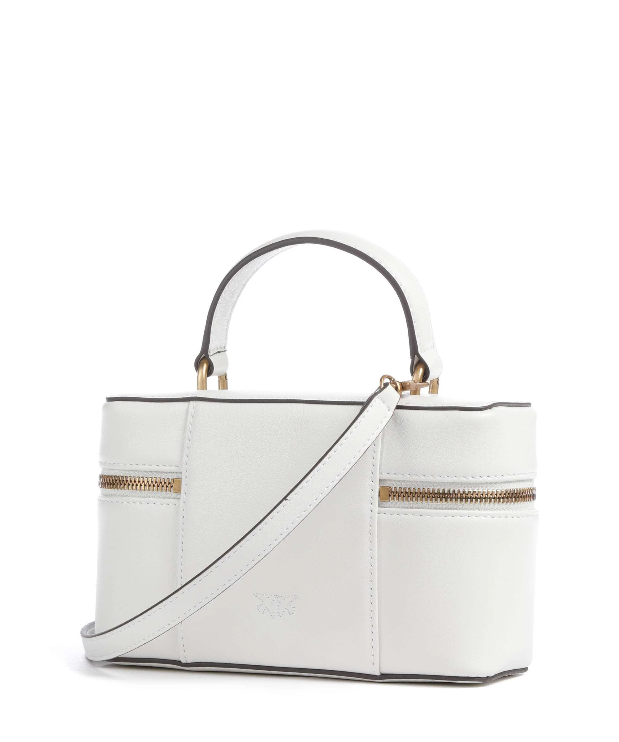 Pinko Vanity Mini Crossbody bag bianco nembo/antique gold - Image 2
