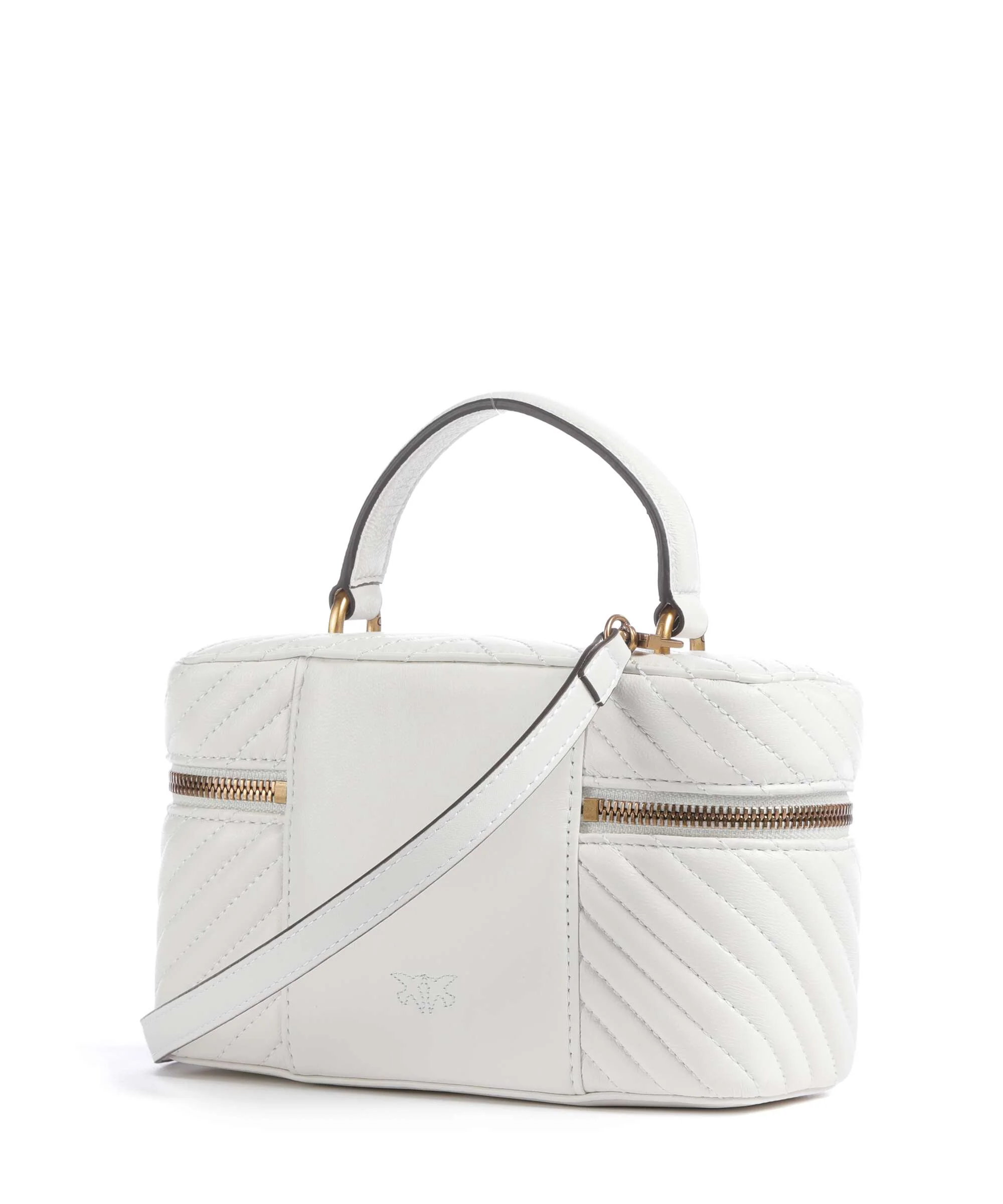 Pinko Vanity Mini Handbag bianco nembo/antique gold - Image 2