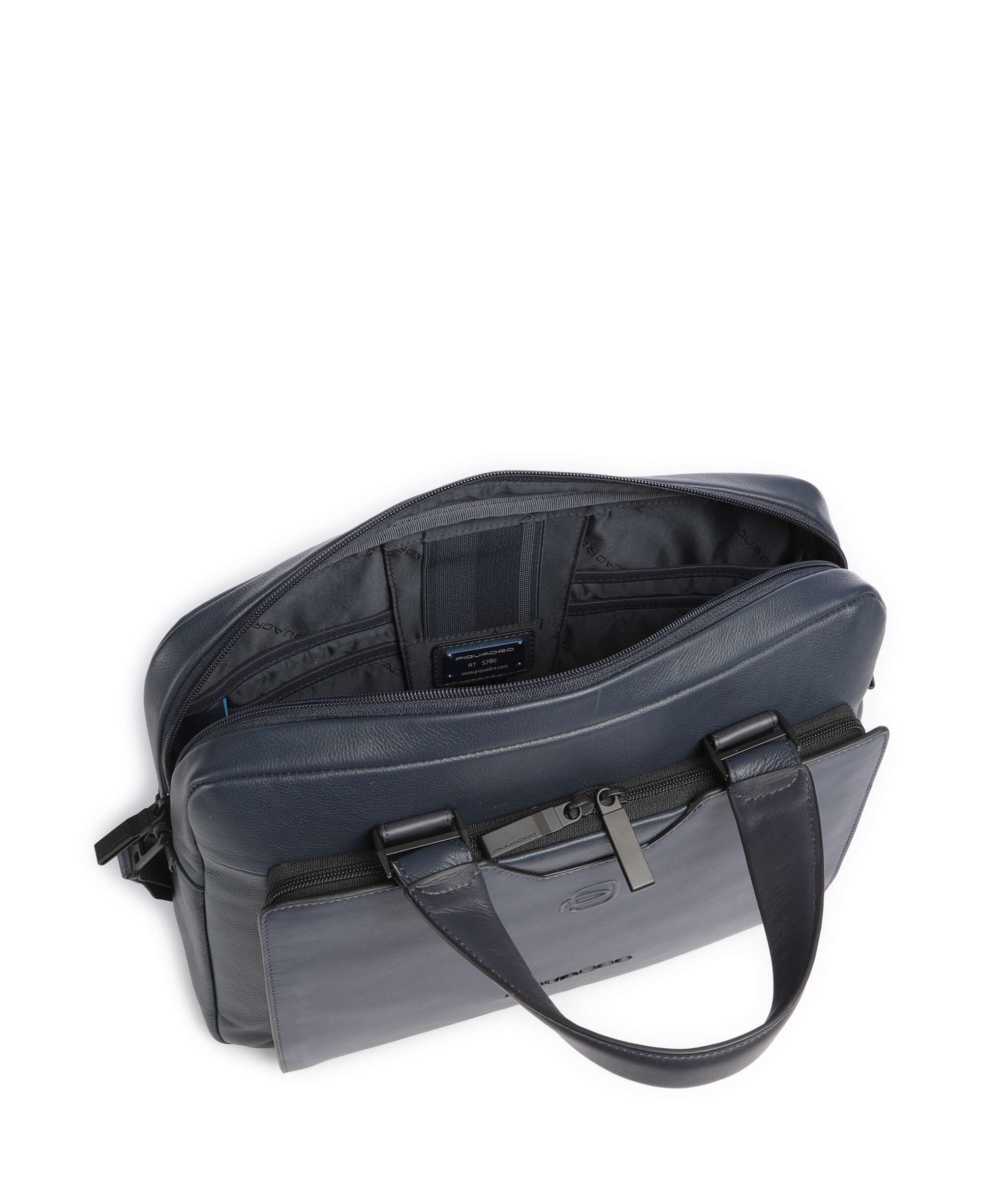 Piquadro Ael Briefcase blue - Image 6