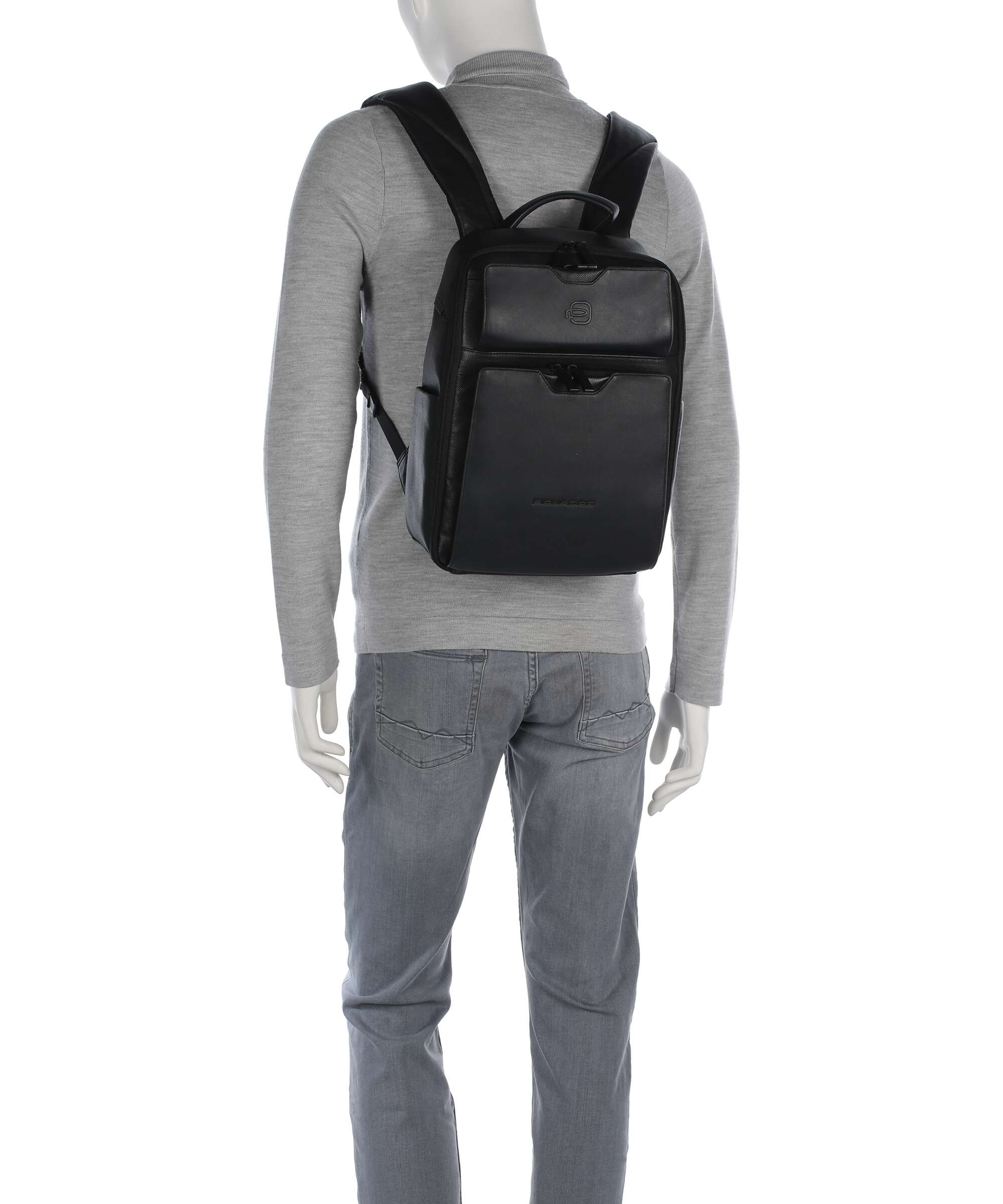 Piquadro Ael Laptop backpack black - Image 3