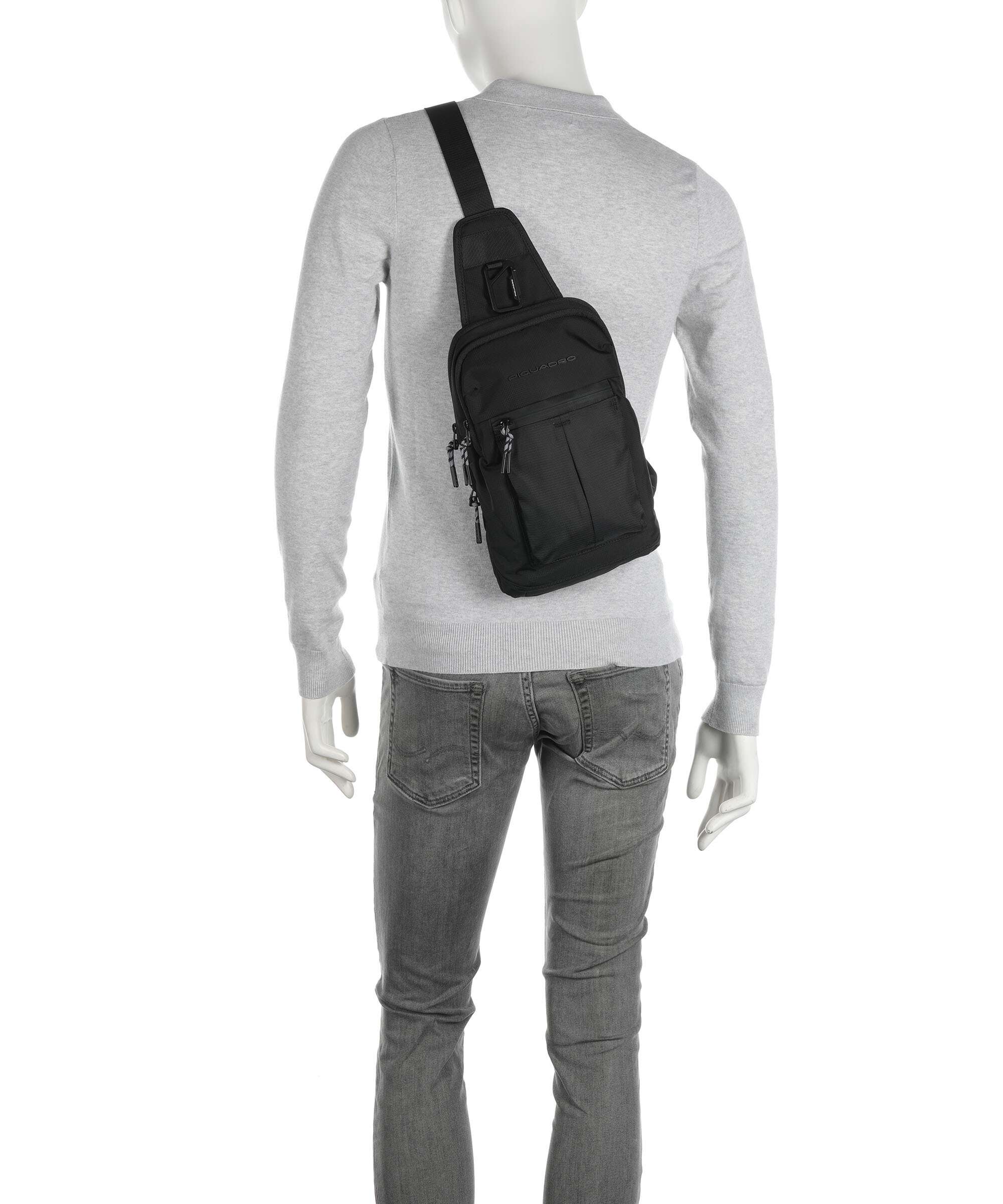 Piquadro Arne Sling bag nero - Image 4