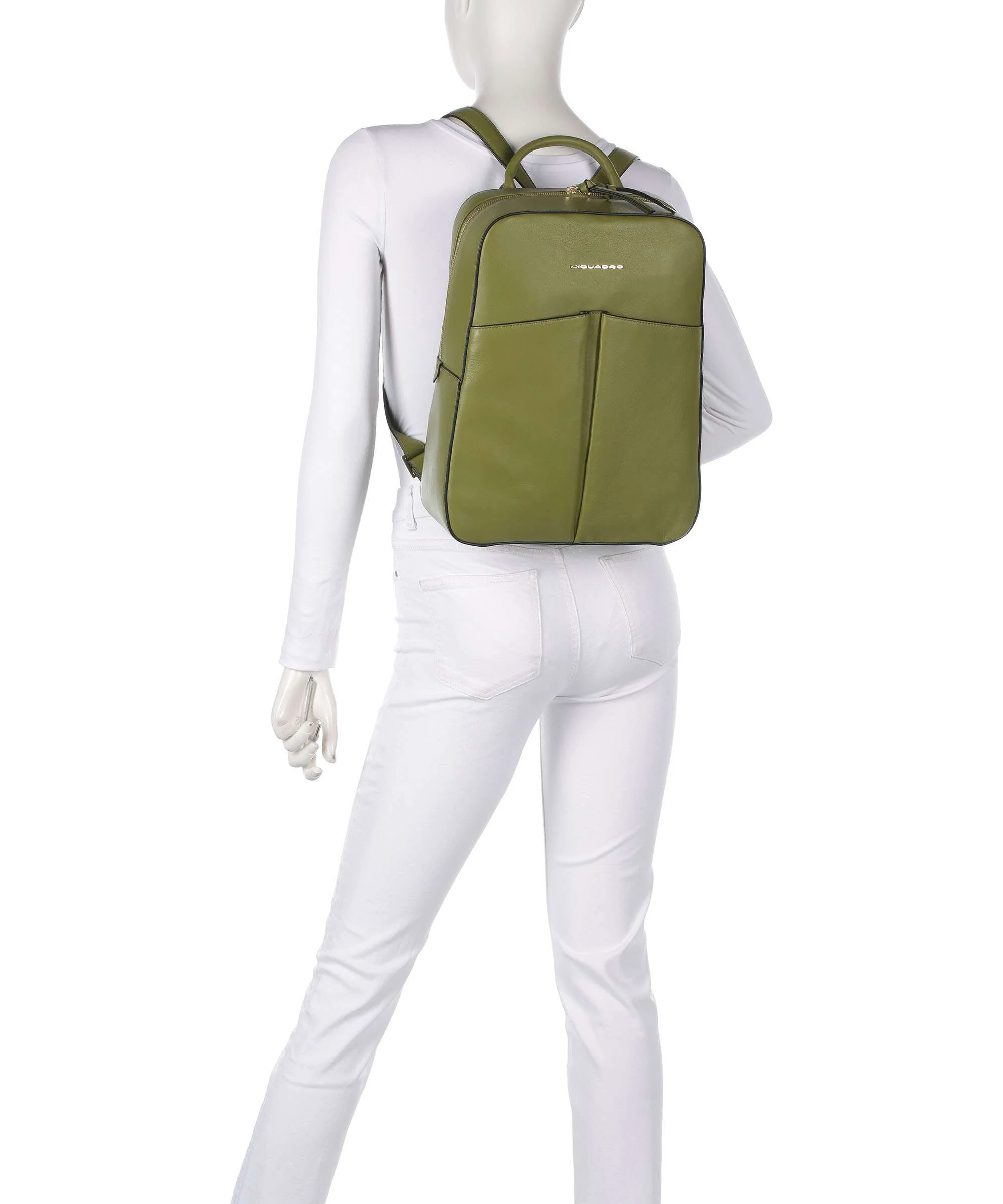 Piquadro Ashley Backpack green - Image 3