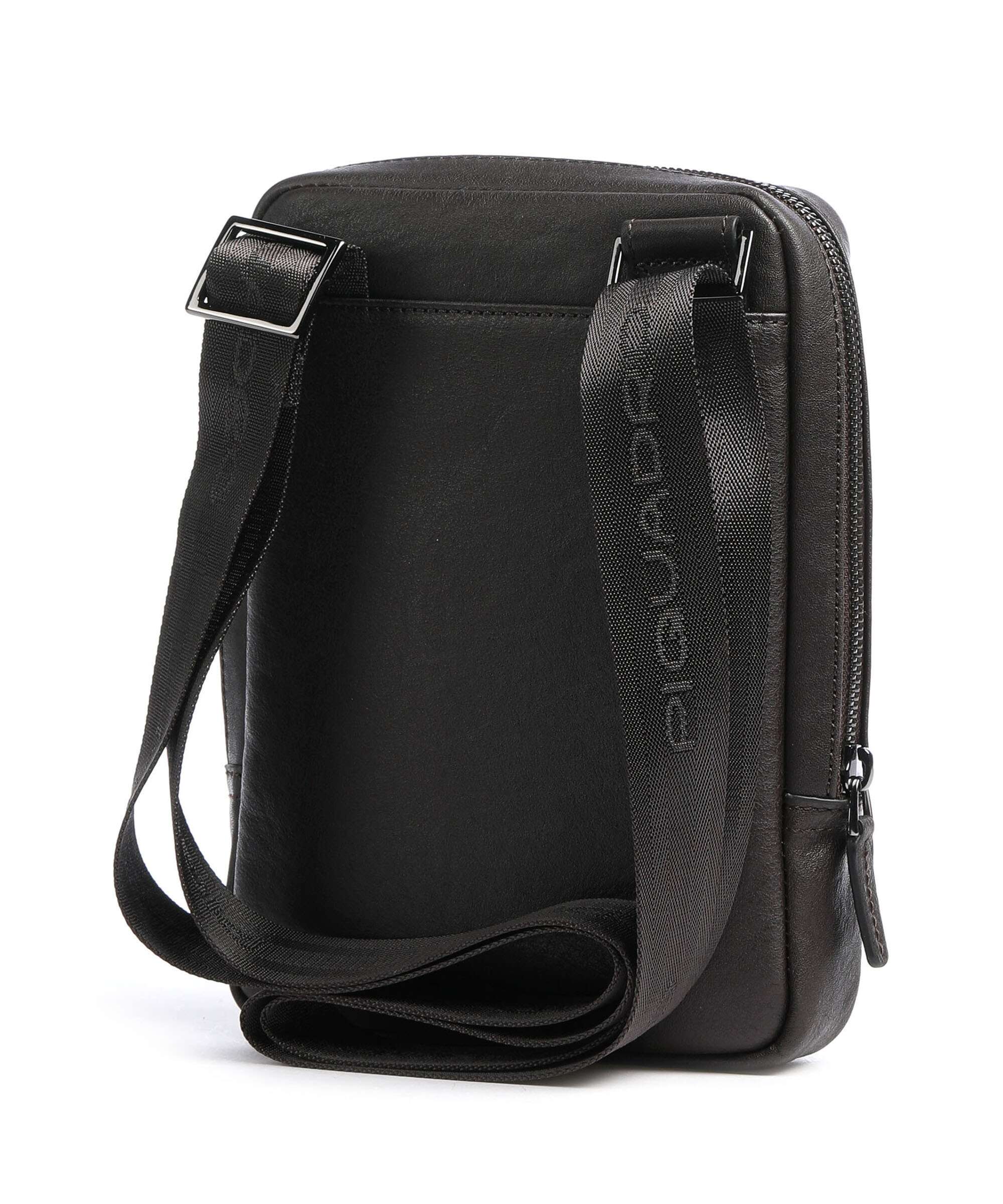 Piquadro Black Square Crossbody bag testa di moro - Image 2