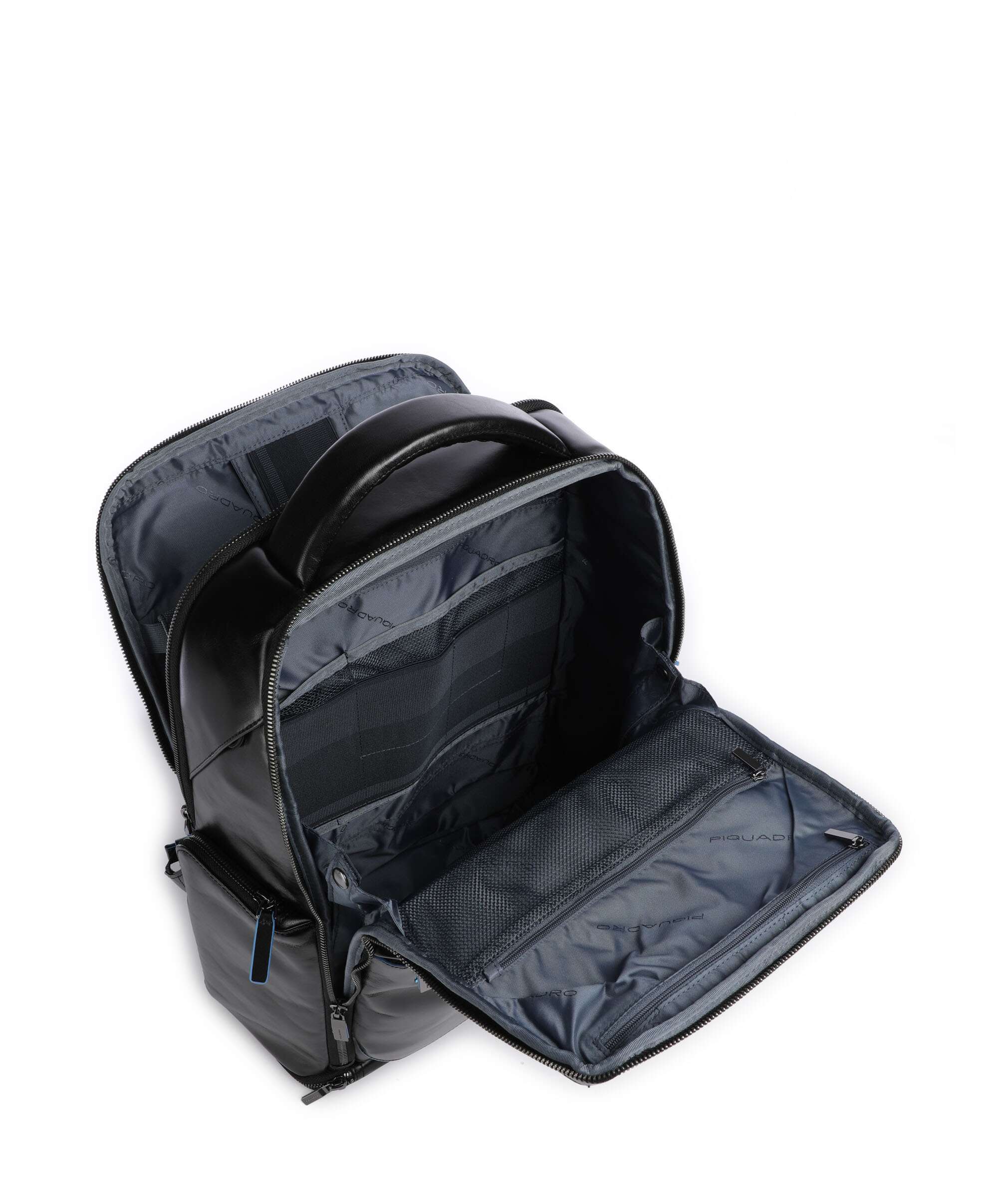 Piquadro Blue Square Backpack nero - Image 6