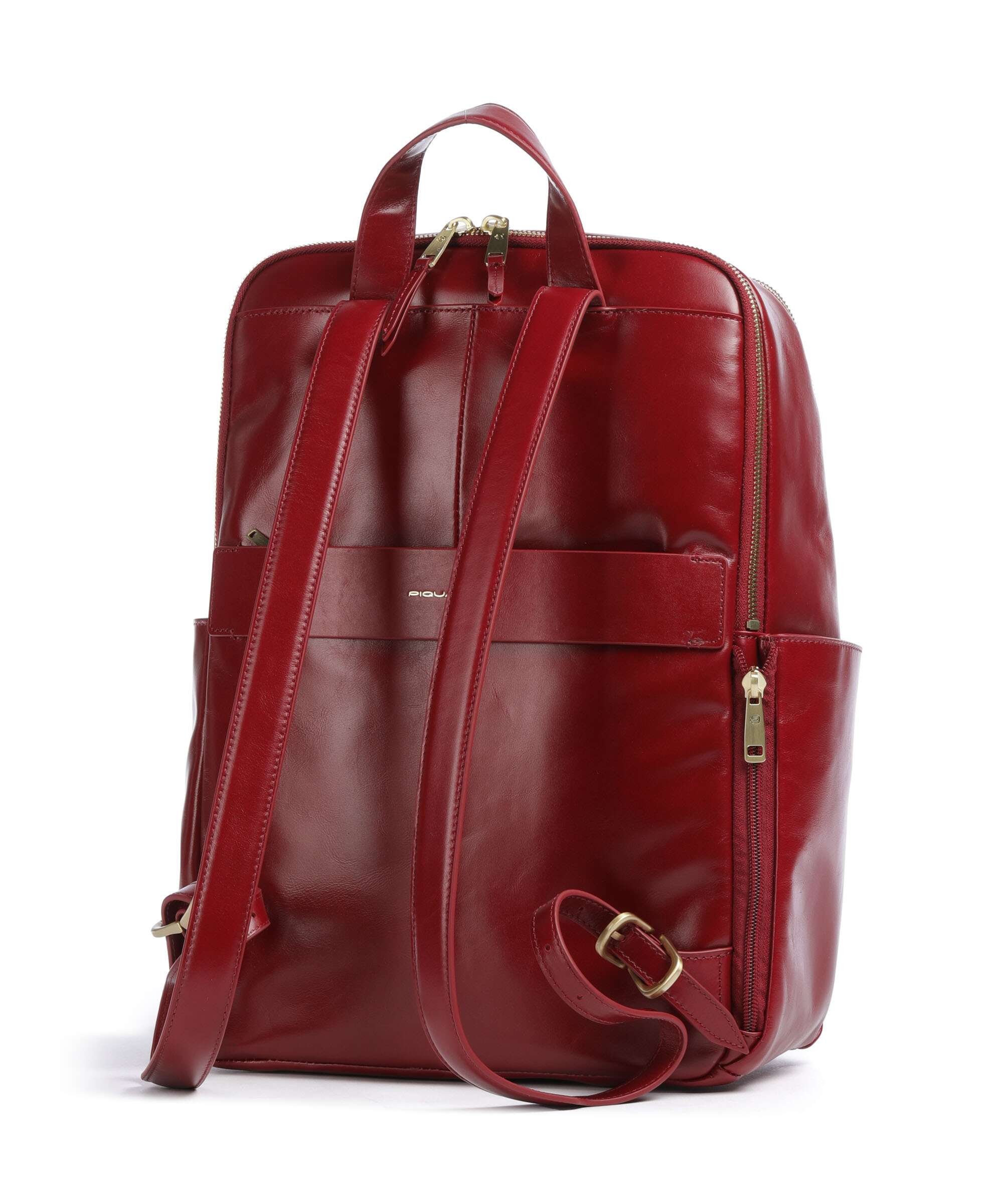 Piquadro Blue Square Backpack red - Image 2