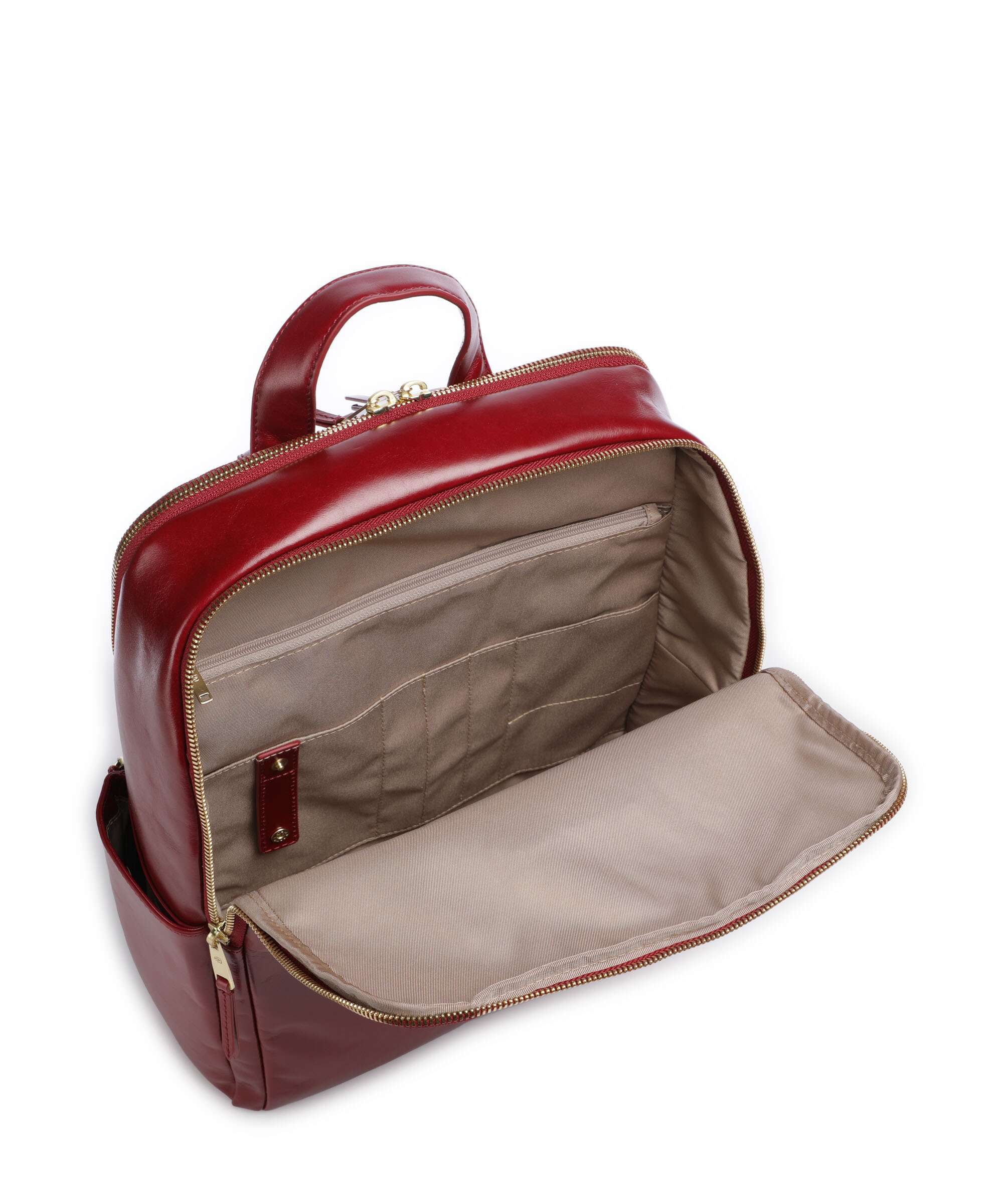 Piquadro Blue Square Backpack red - Image 6