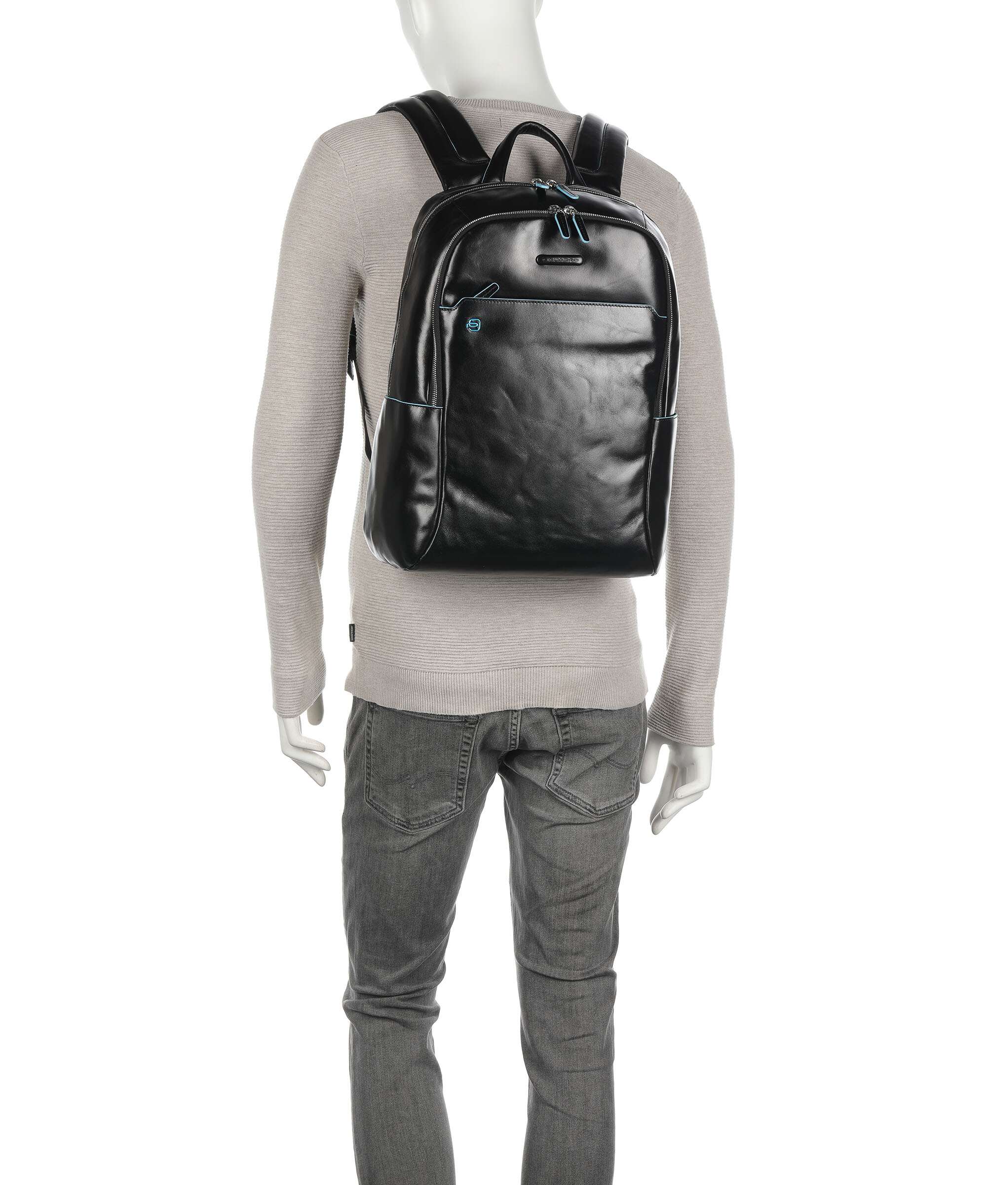 Piquadro Blue Square Laptop backpack nero - Image 3