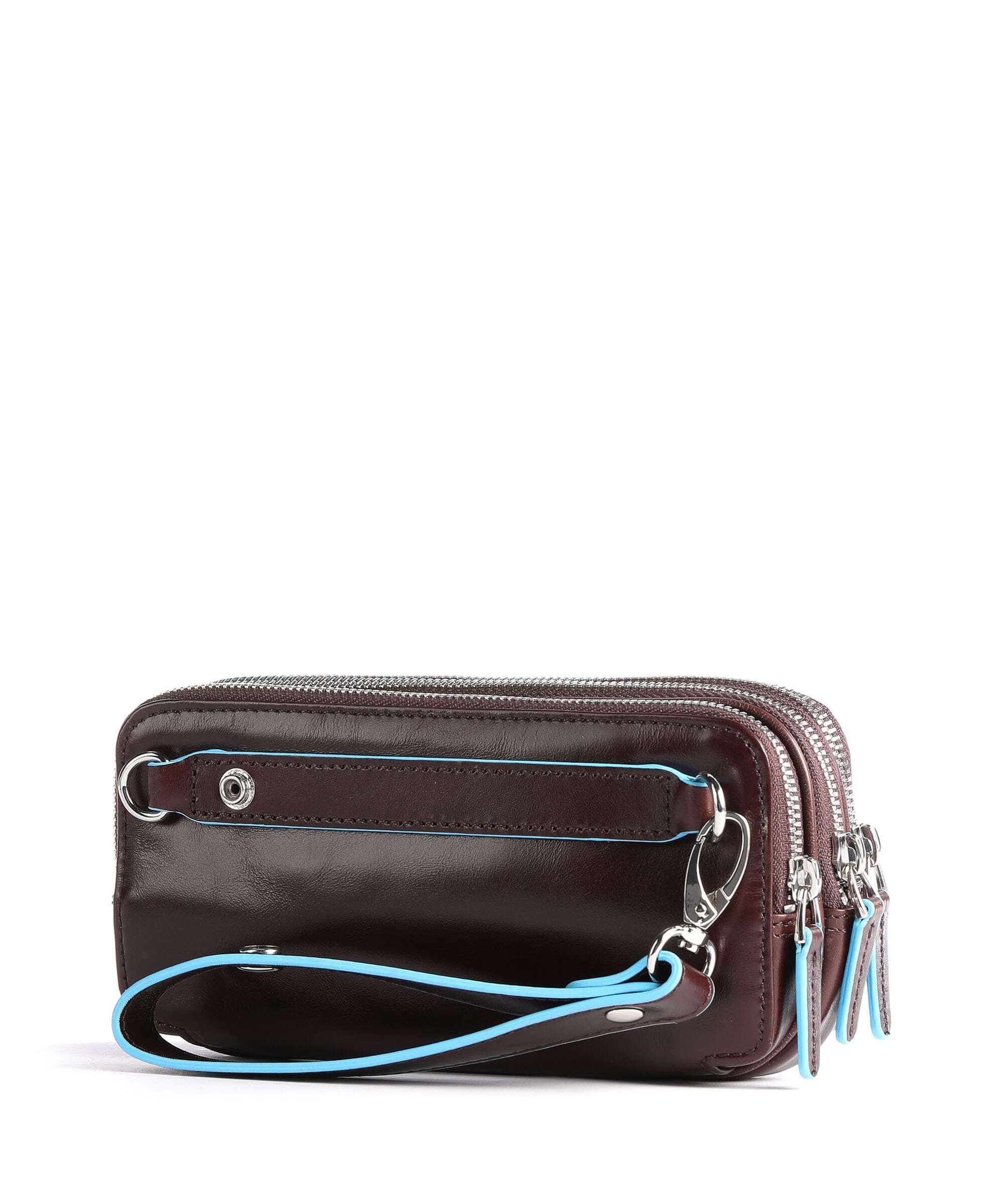 Piquadro Blue Square Wristlet mahogany - Image 2