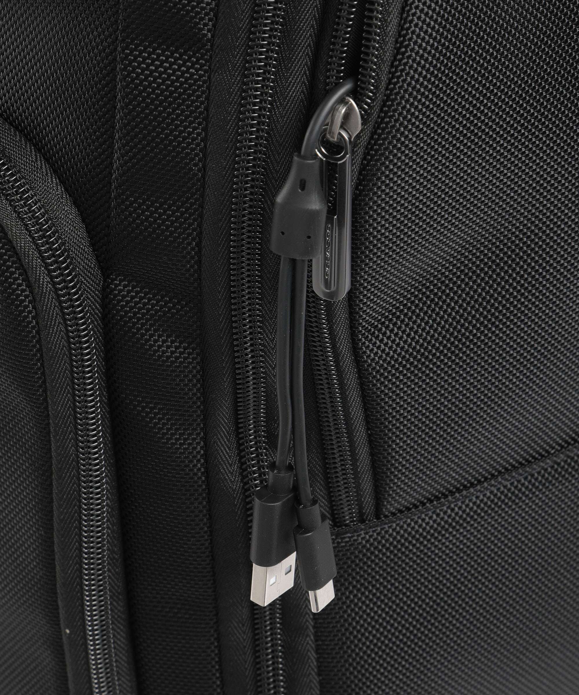 Piquadro Brief S Spinner (4 wheels) nero - Image 4