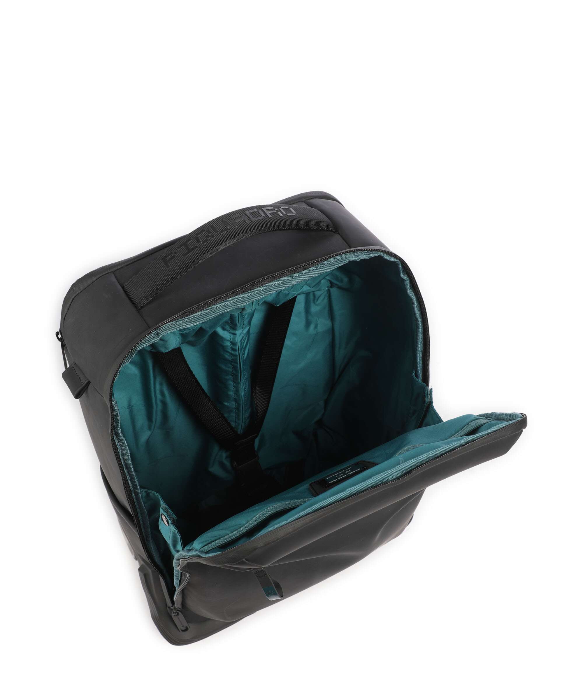 Piquadro C2OW Backpack with wheels nero - Image 6
