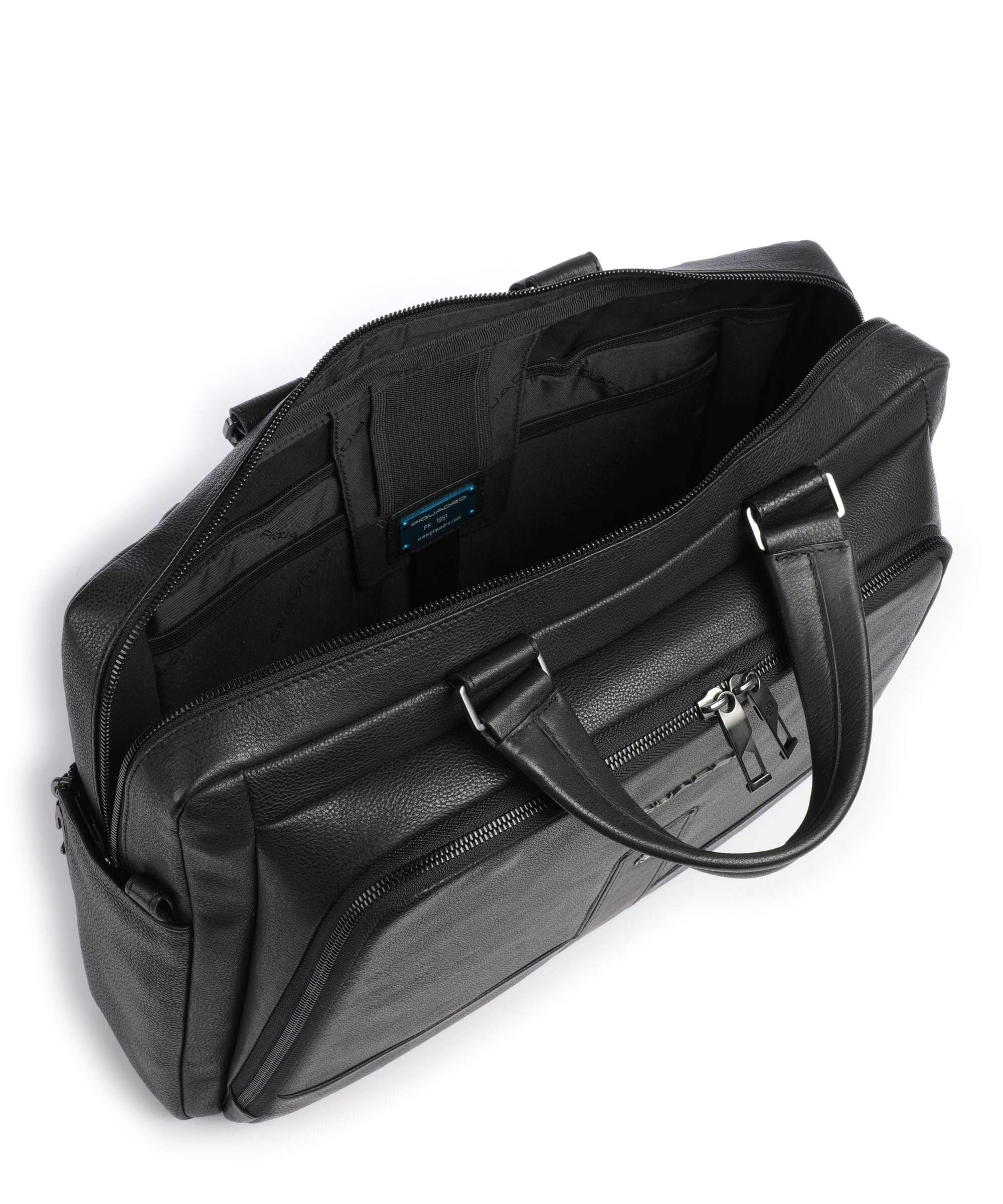 Piquadro Carl 13 Briefcase nero - Image 6