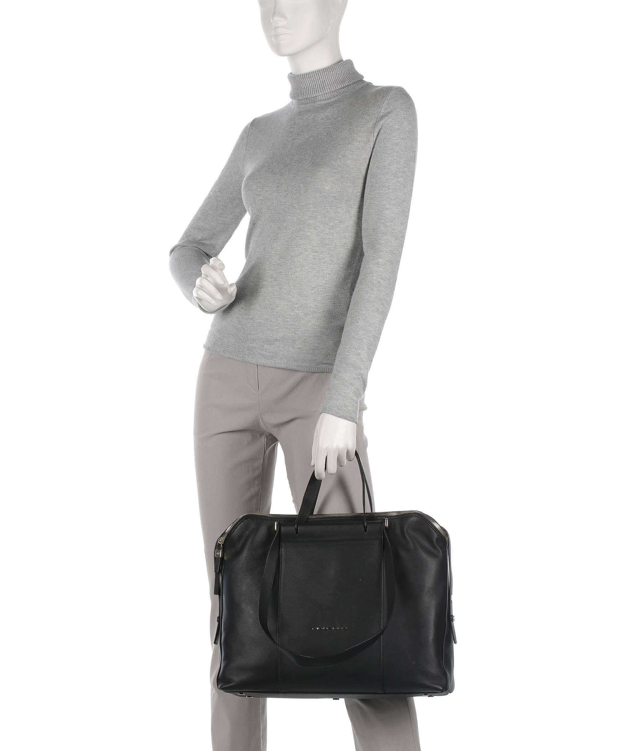 Piquadro Circle Briefcase black - Image 3