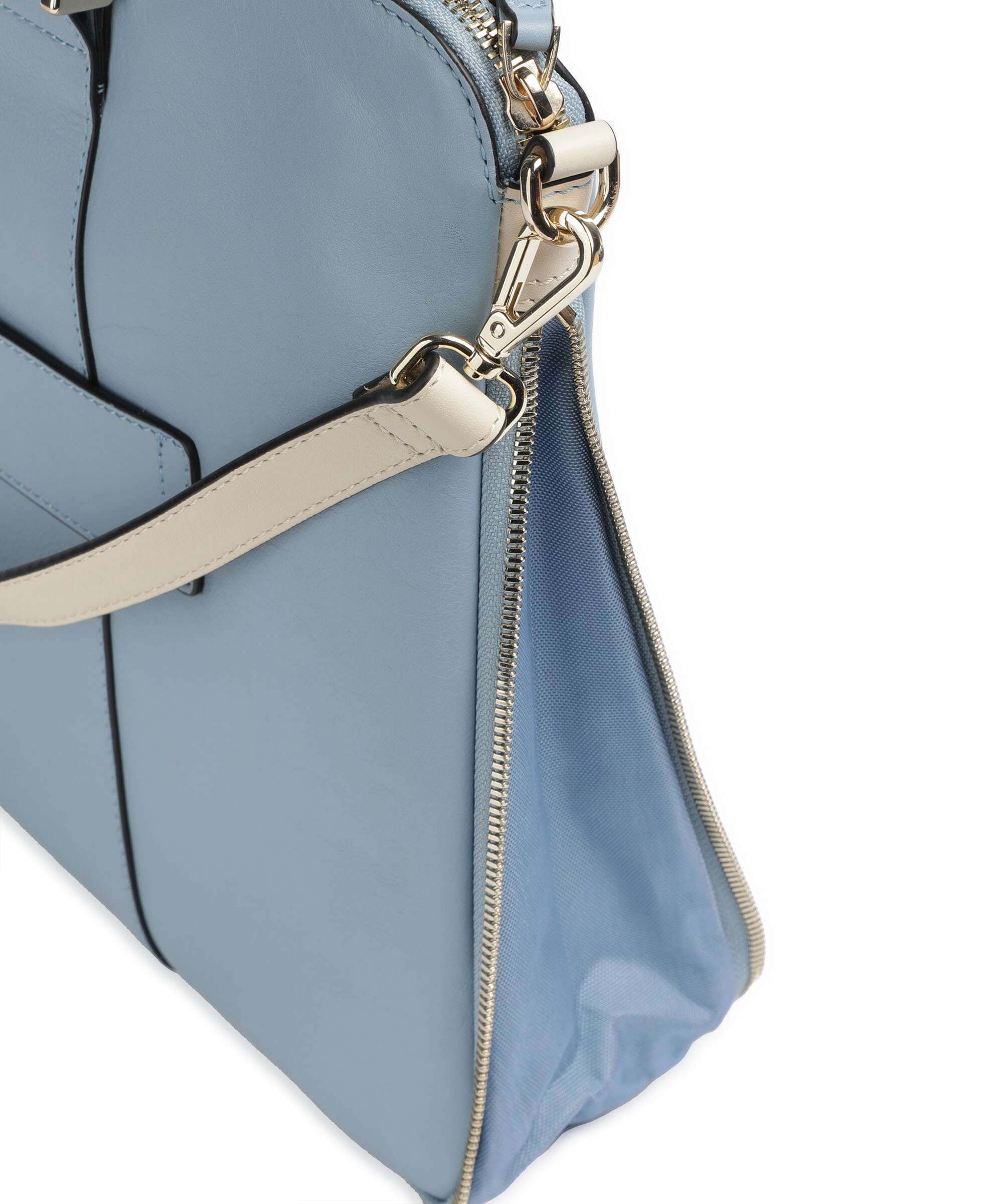 Piquadro Circle Briefcase light blue/beige - Image 4