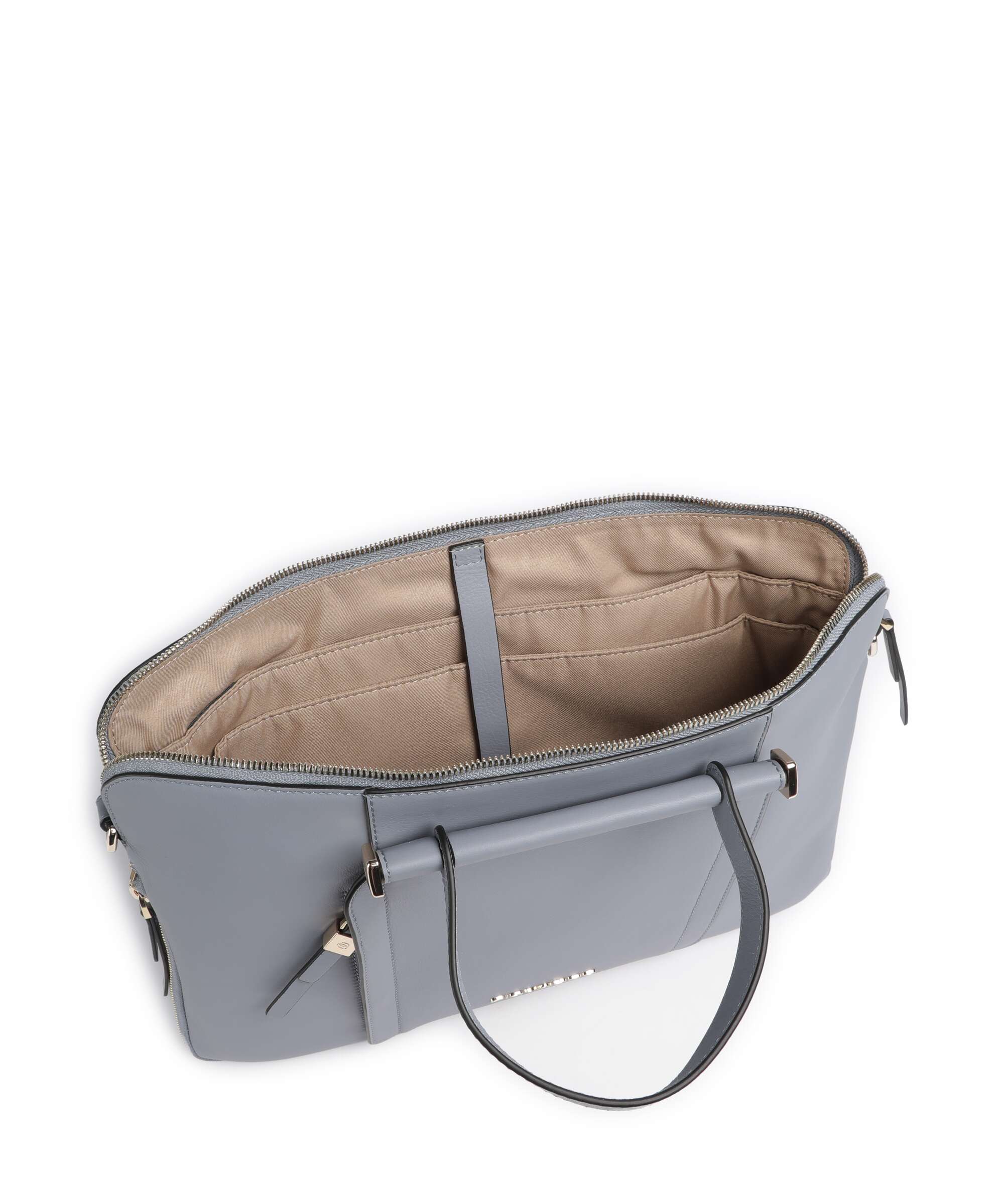 Piquadro Circle Briefcase light blue - Image 6