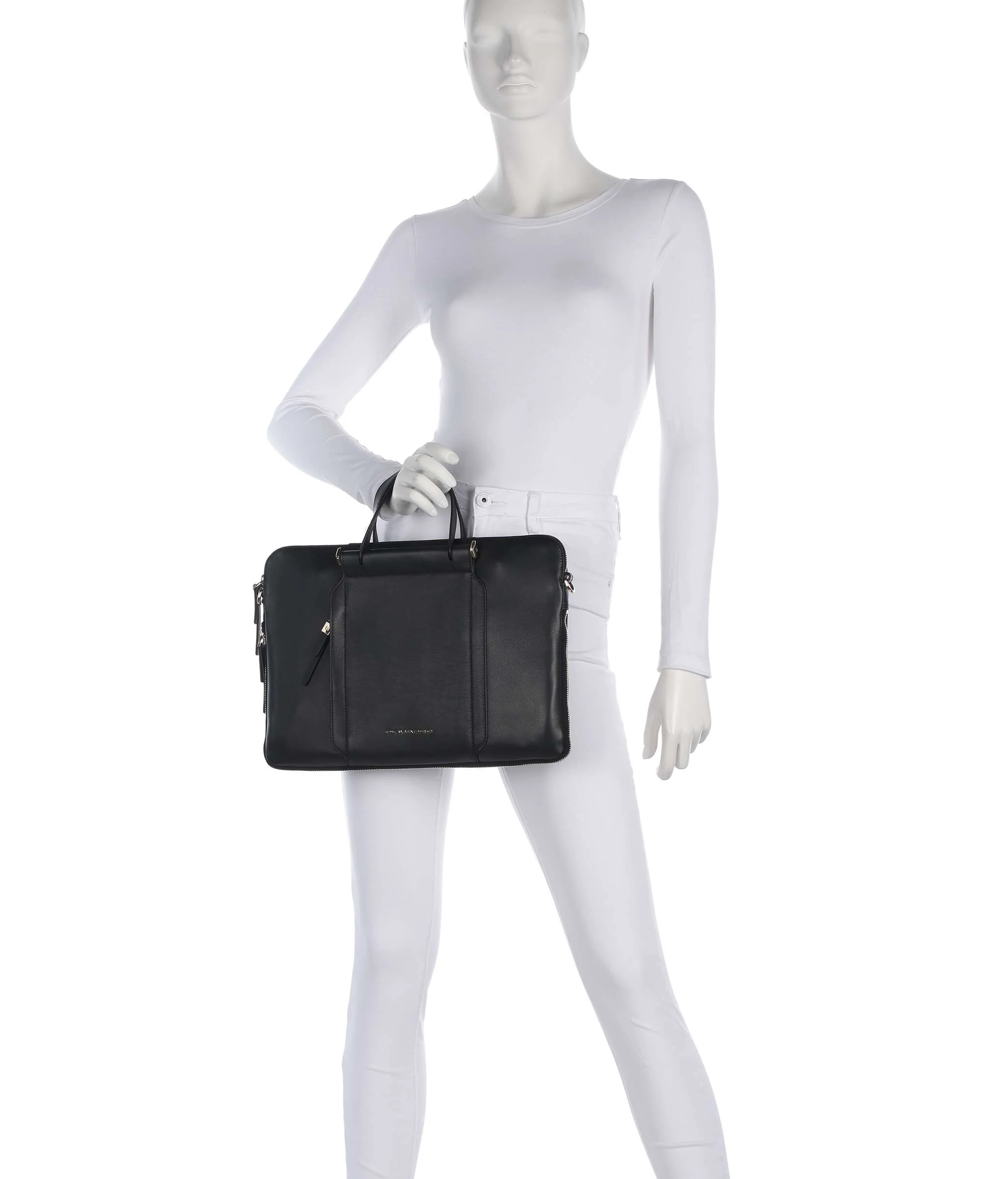 Piquadro Circle Briefcase black - Image 3