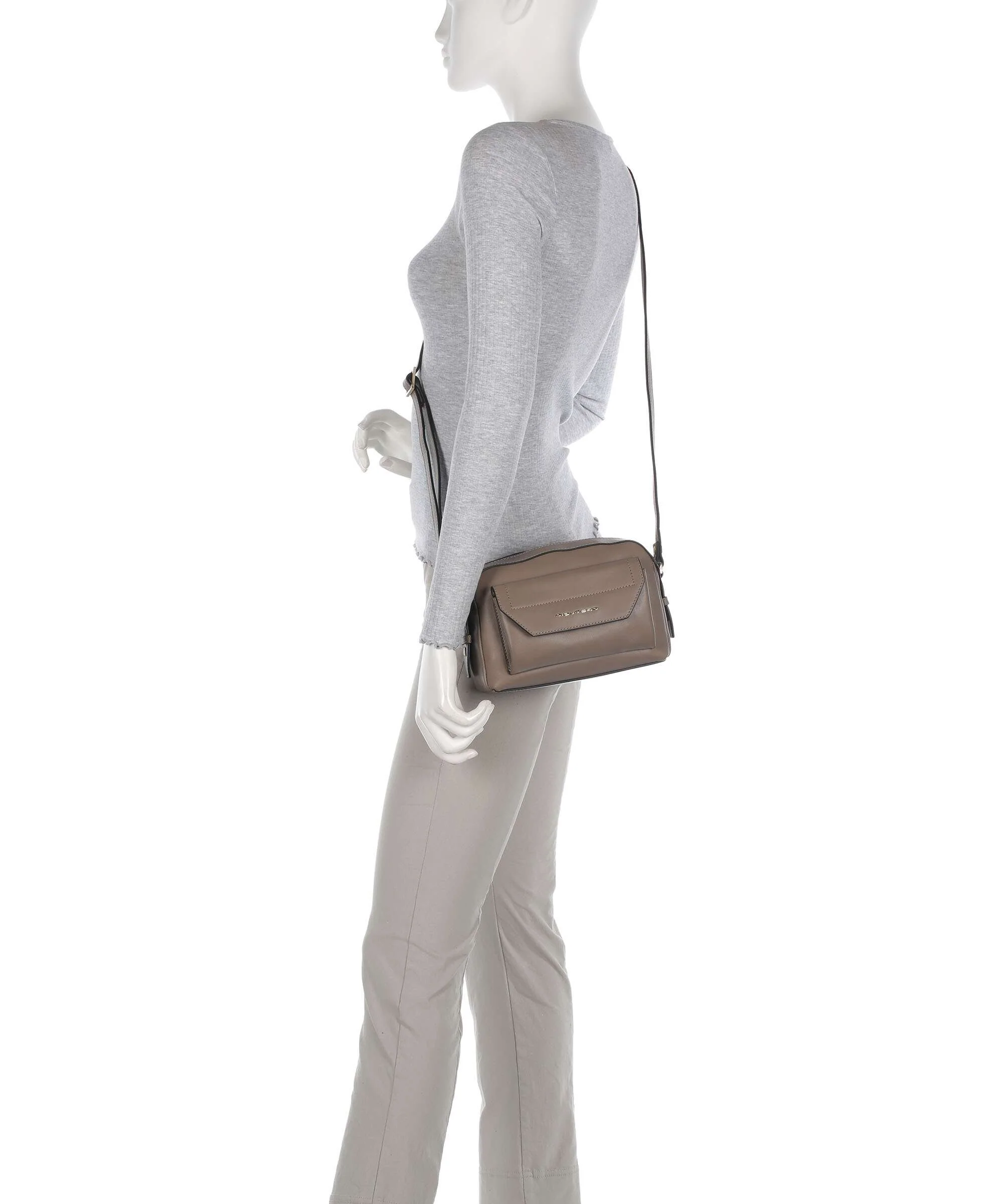 Piquadro Circle Crossbody bag tortora - Image 3