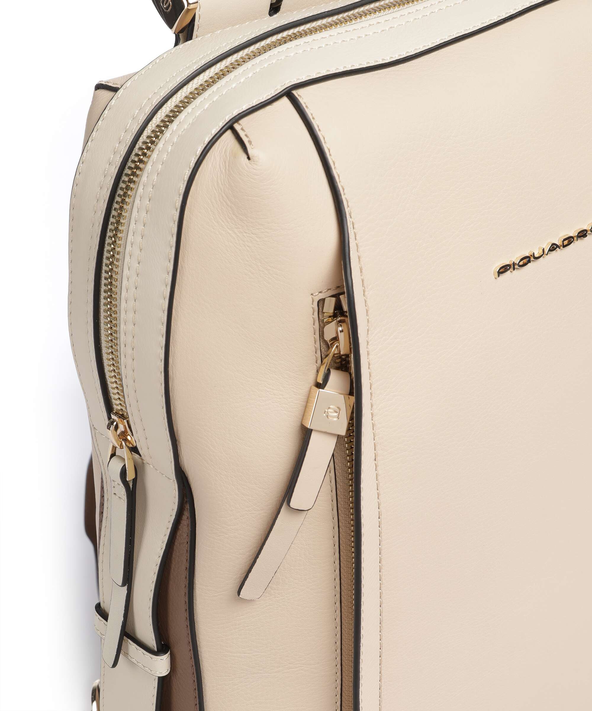 Piquadro Circle Laptop backpack beige/cuoio - Image 4
