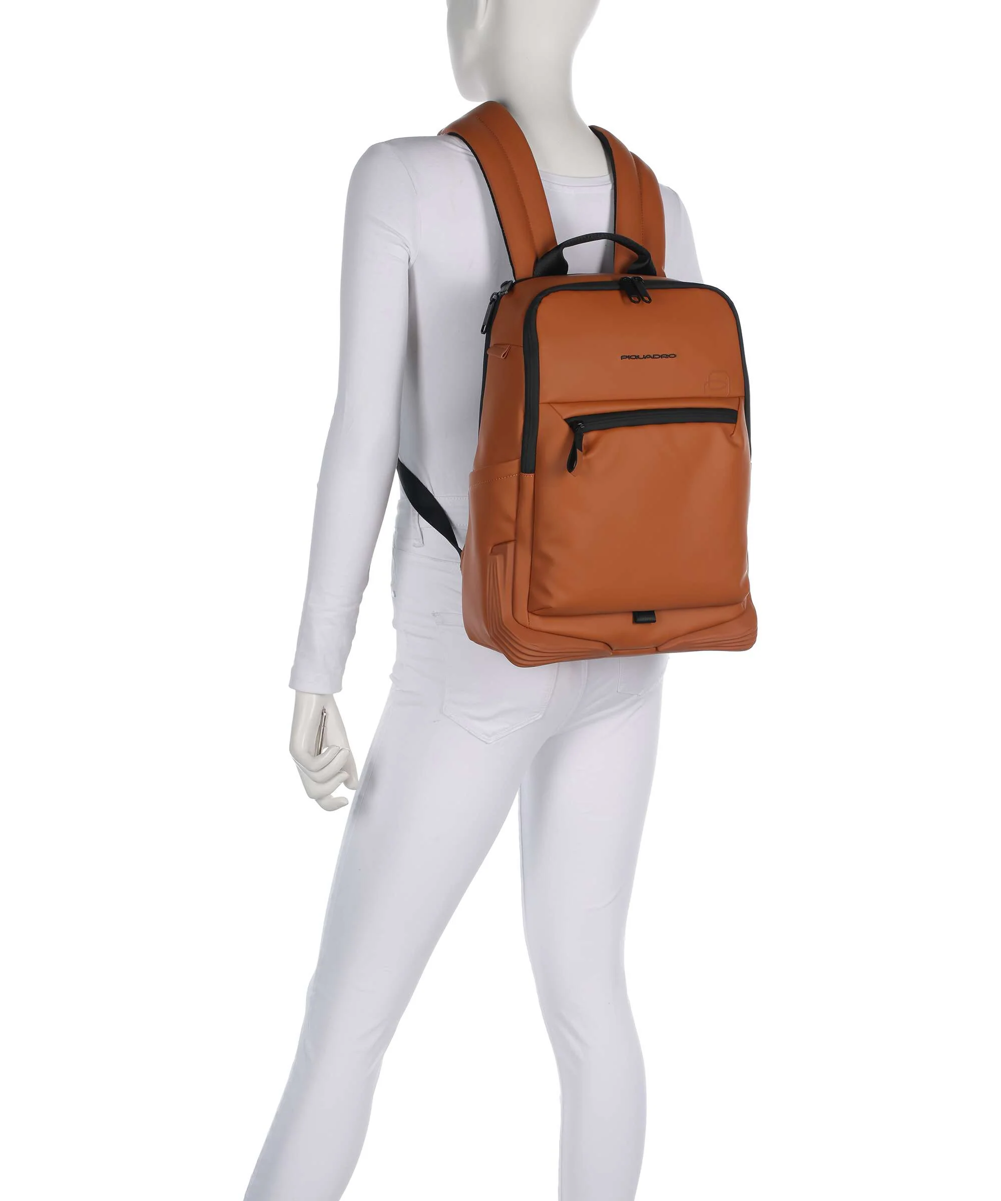 Piquadro Corner 2.0 Backpack cuoio - Image 3