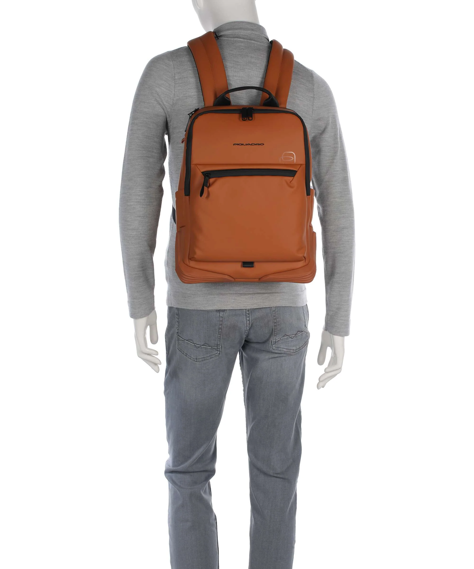 Piquadro Corner 2.0 Backpack cuoio - Image 4