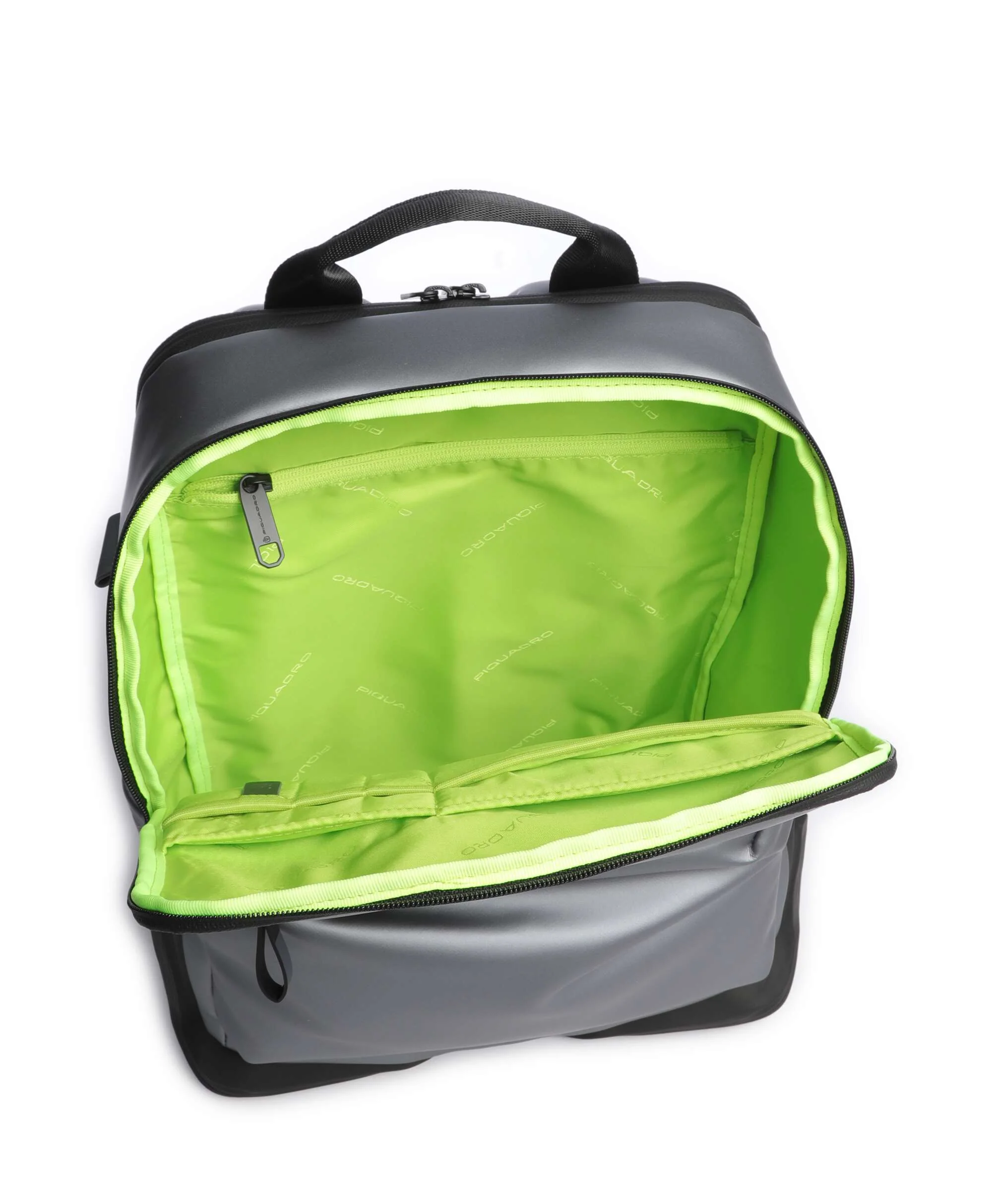 Piquadro Corner 2.0 Backpack metal grey - Image 8