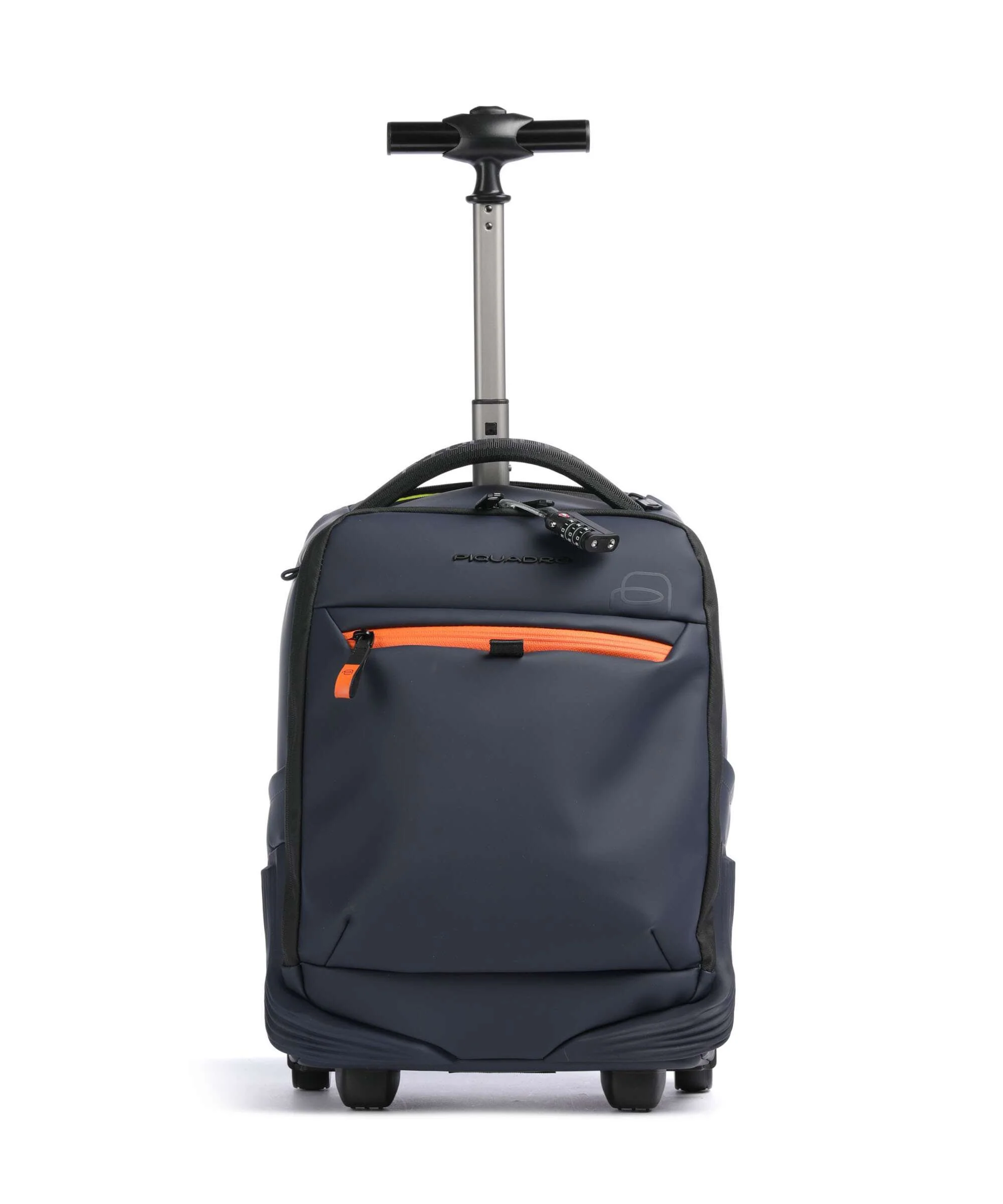 Piquadro Corner Backpack with wheels blue