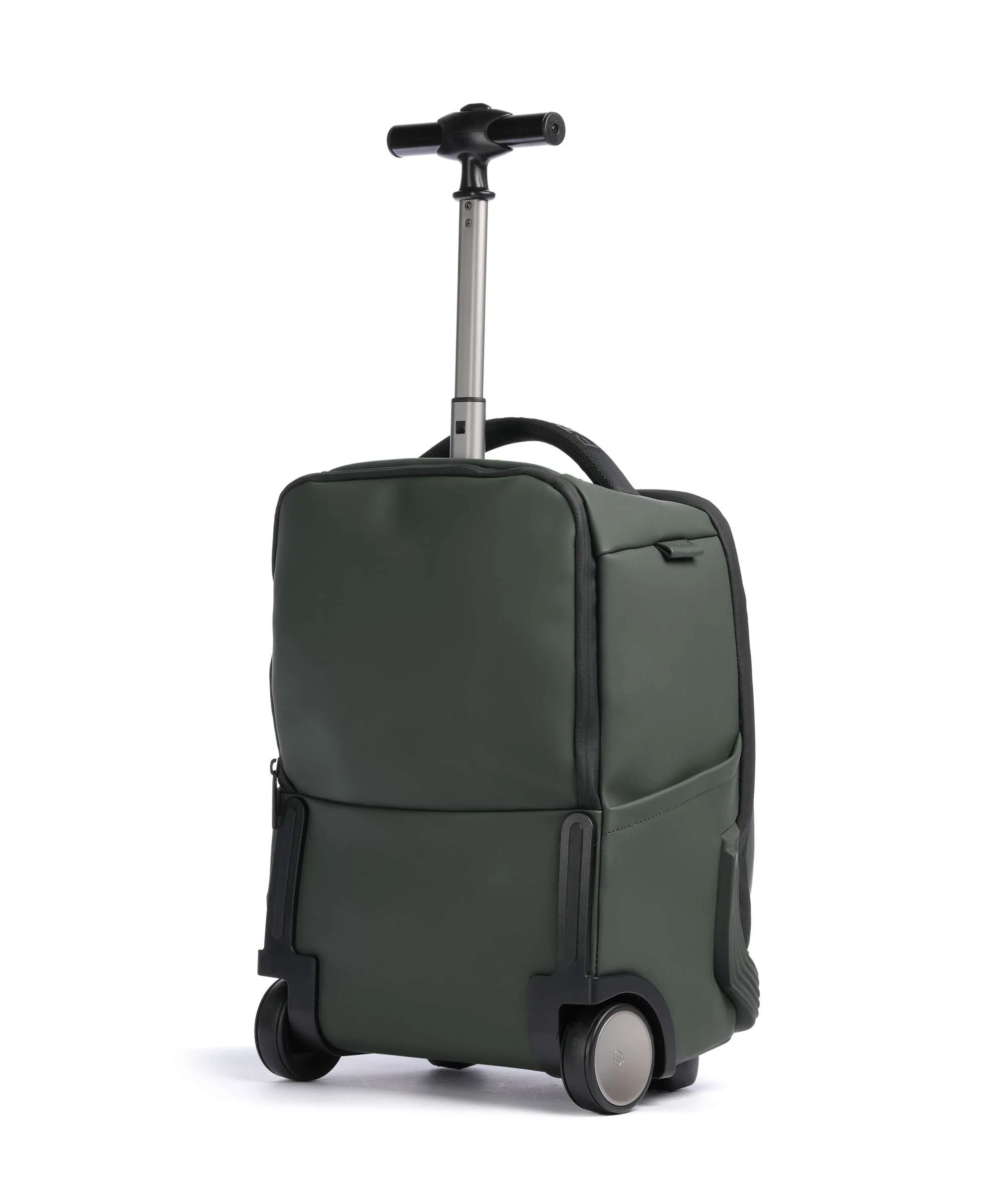 Piquadro Corner Backpack with wheels sage green - Image 2
