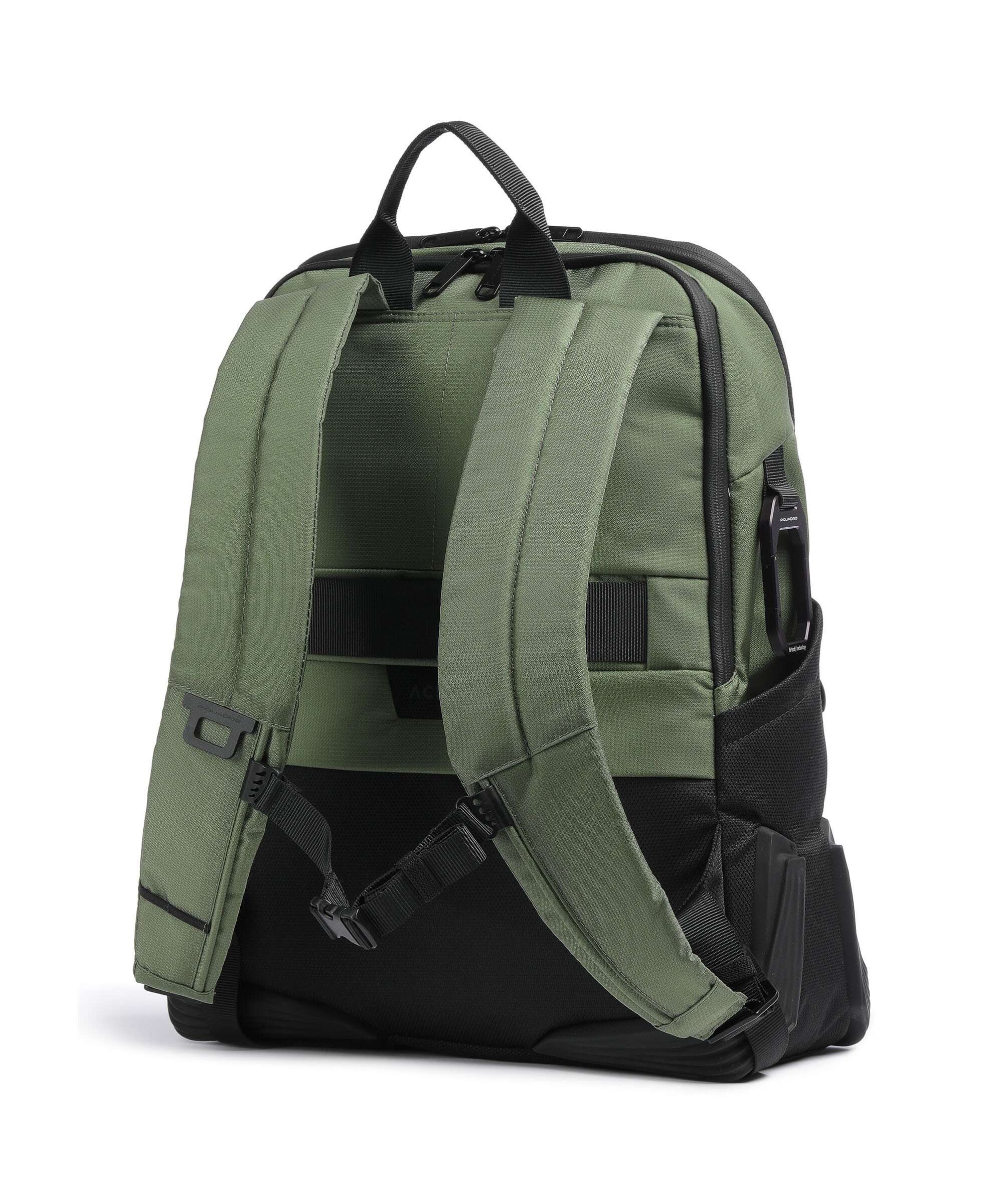 Piquadro Corner H2O Backpack green forest - Image 2