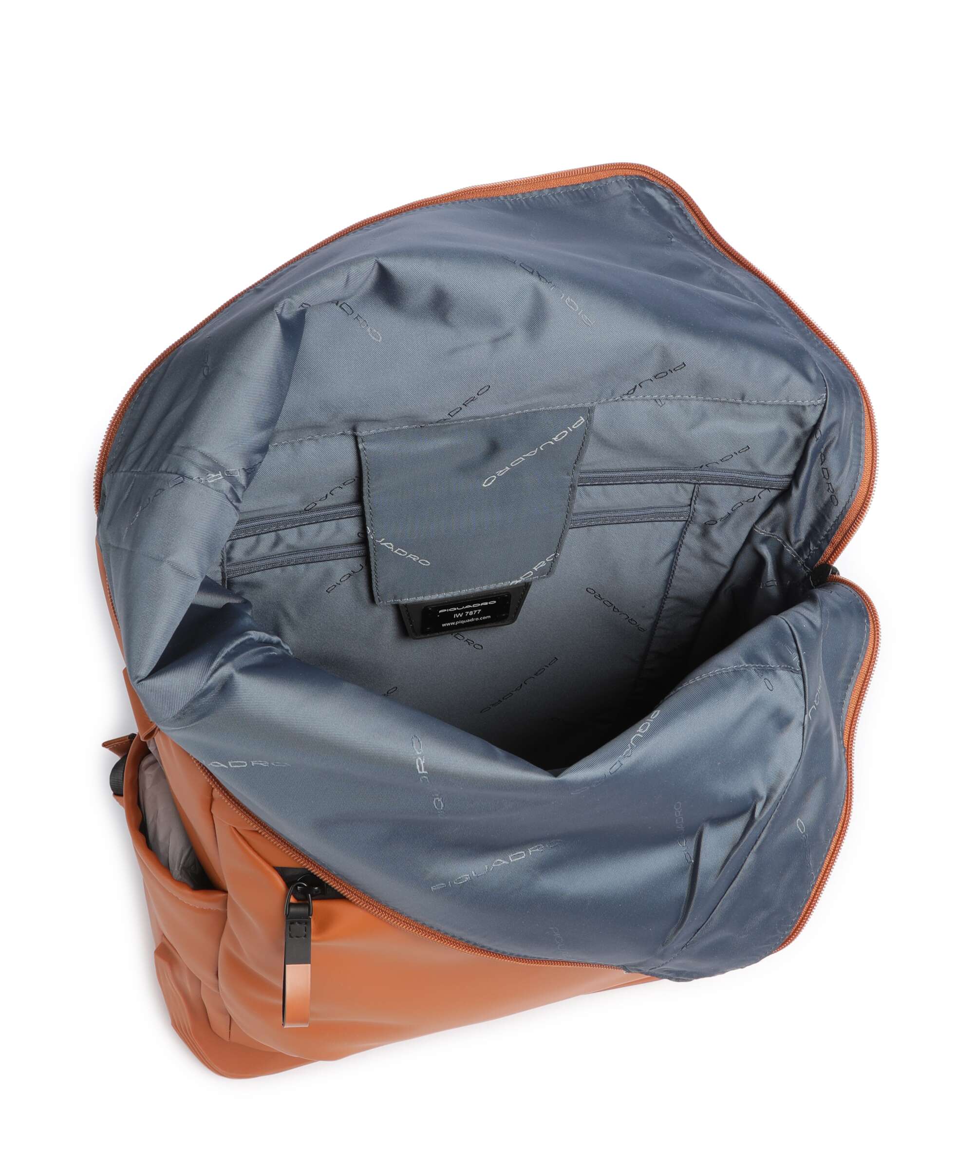 Piquadro Corner Special Rolltop backpack brique - Image 5