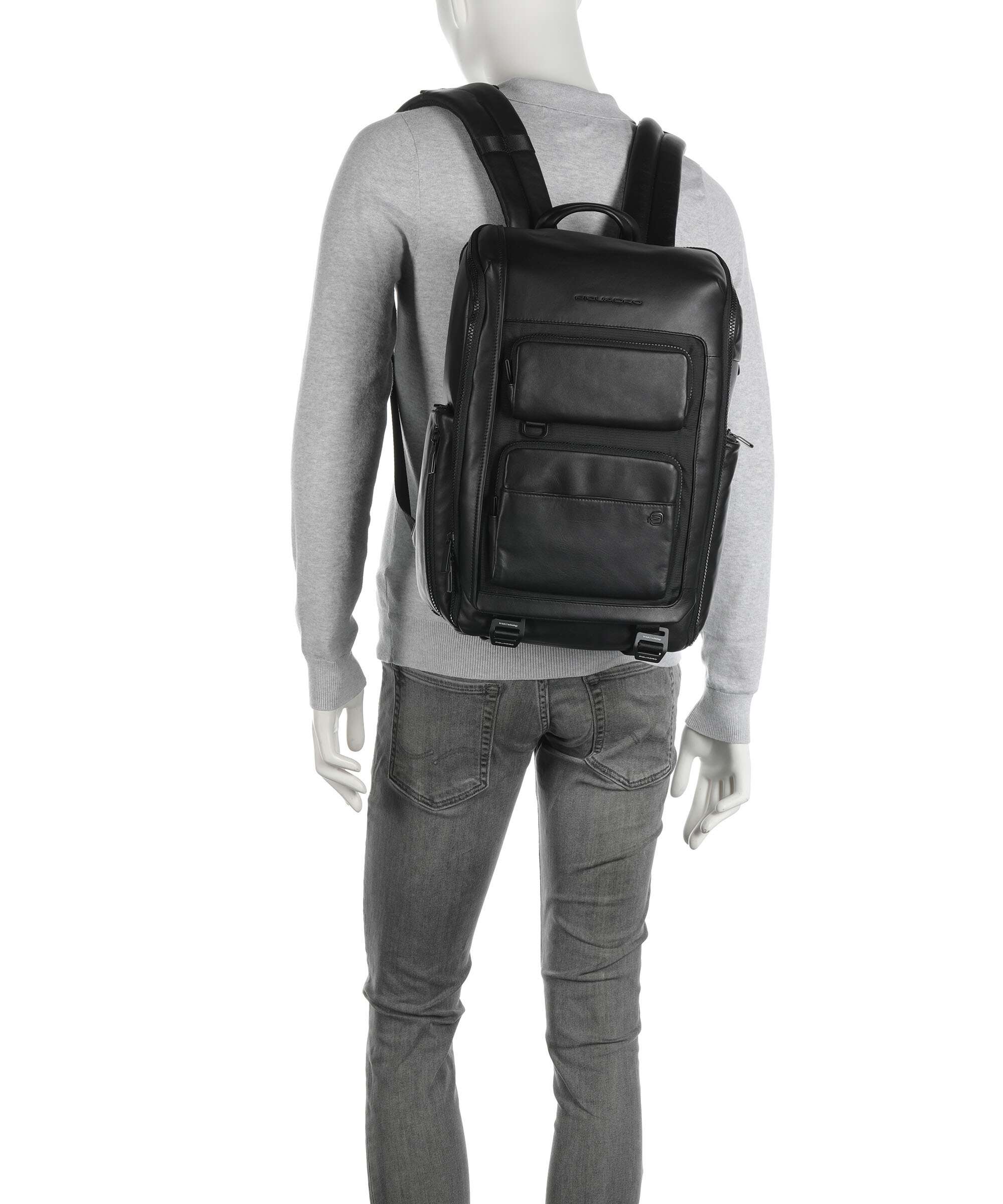 Piquadro Liko Travel backpack nero - Image 4