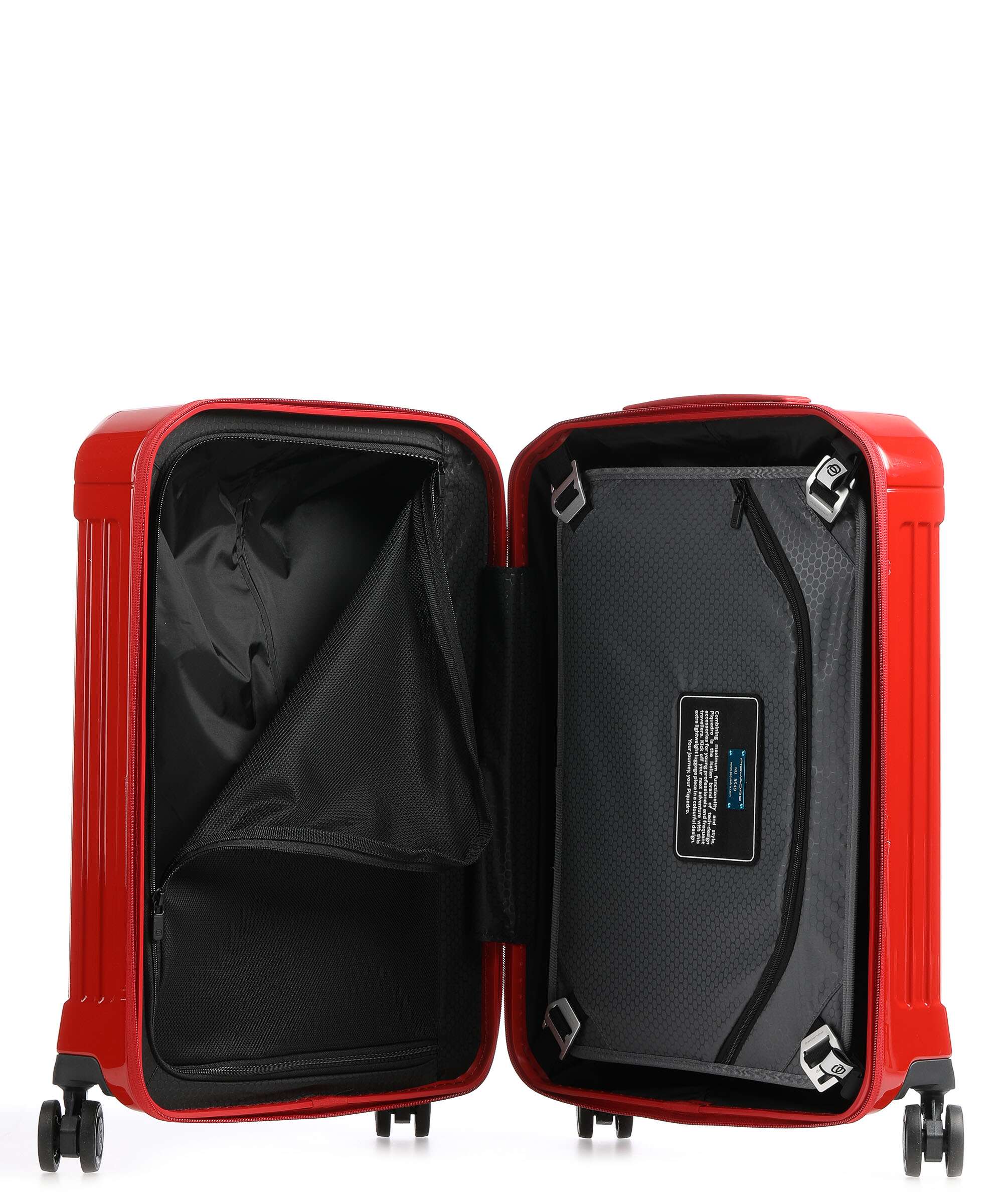 Piquadro PQ Light Spinner (4 wheels) red - Image 5