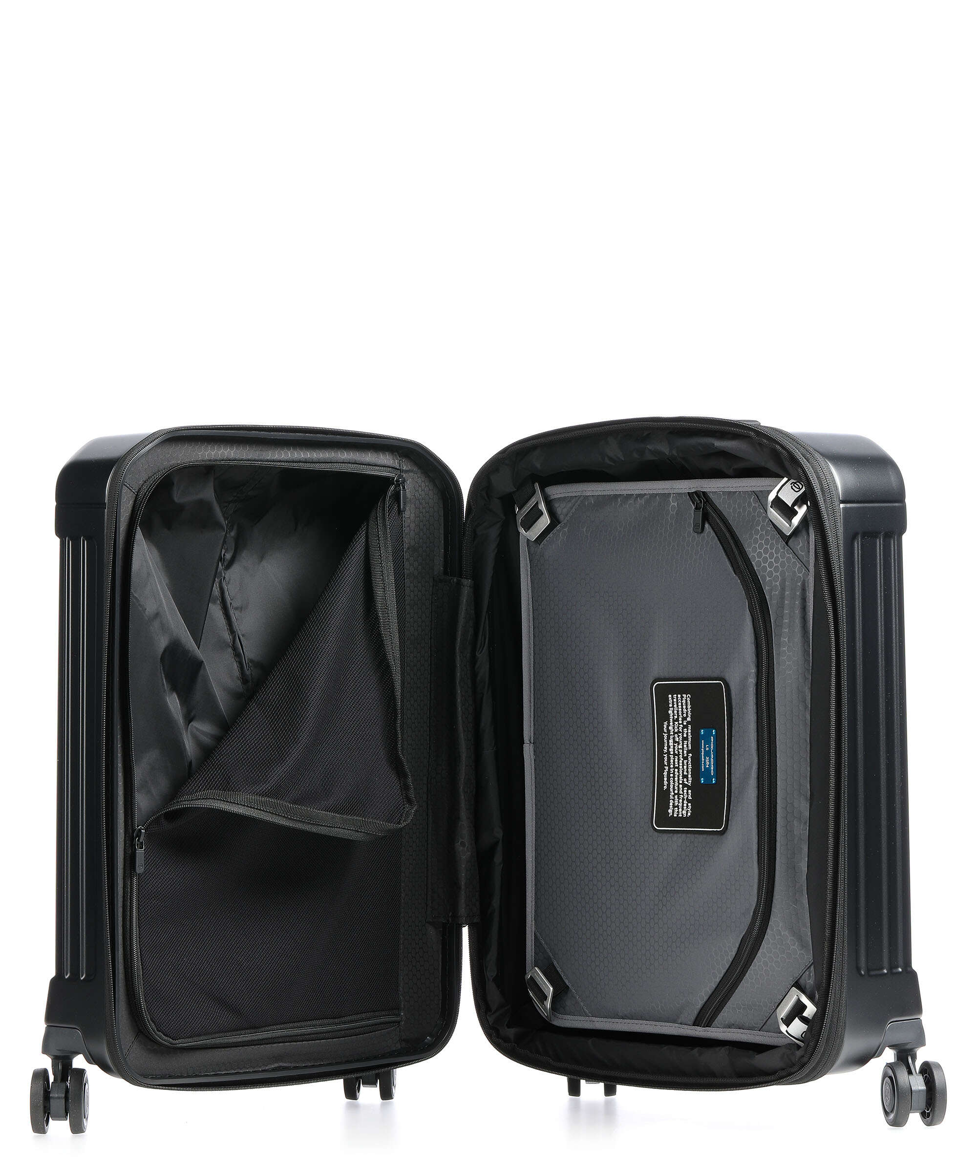 Piquadro PQ Light Spinner (4 wheels) matt black - Image 6