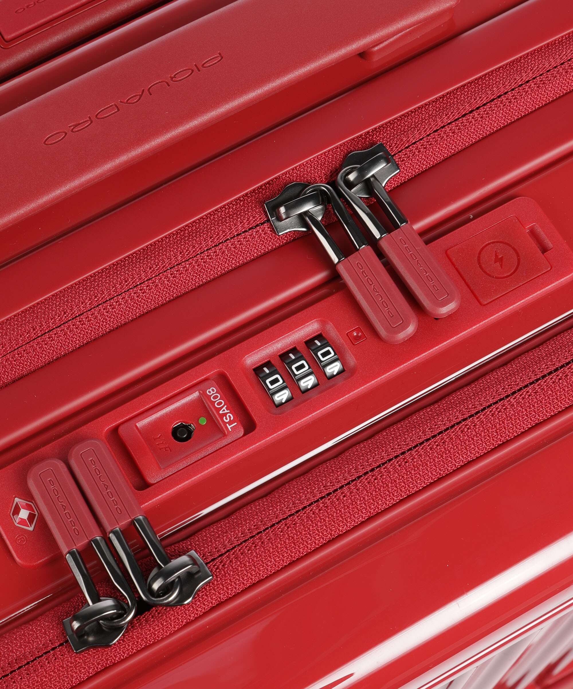 Piquadro PQ-LM Rolling briefcase red - Image 3