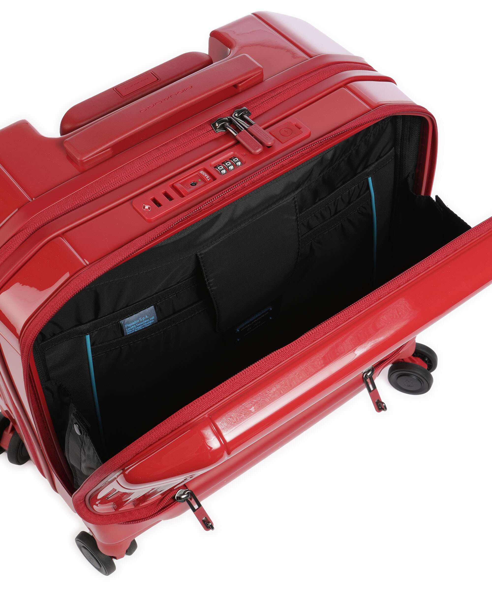 Piquadro PQ-LM Rolling briefcase red - Image 4