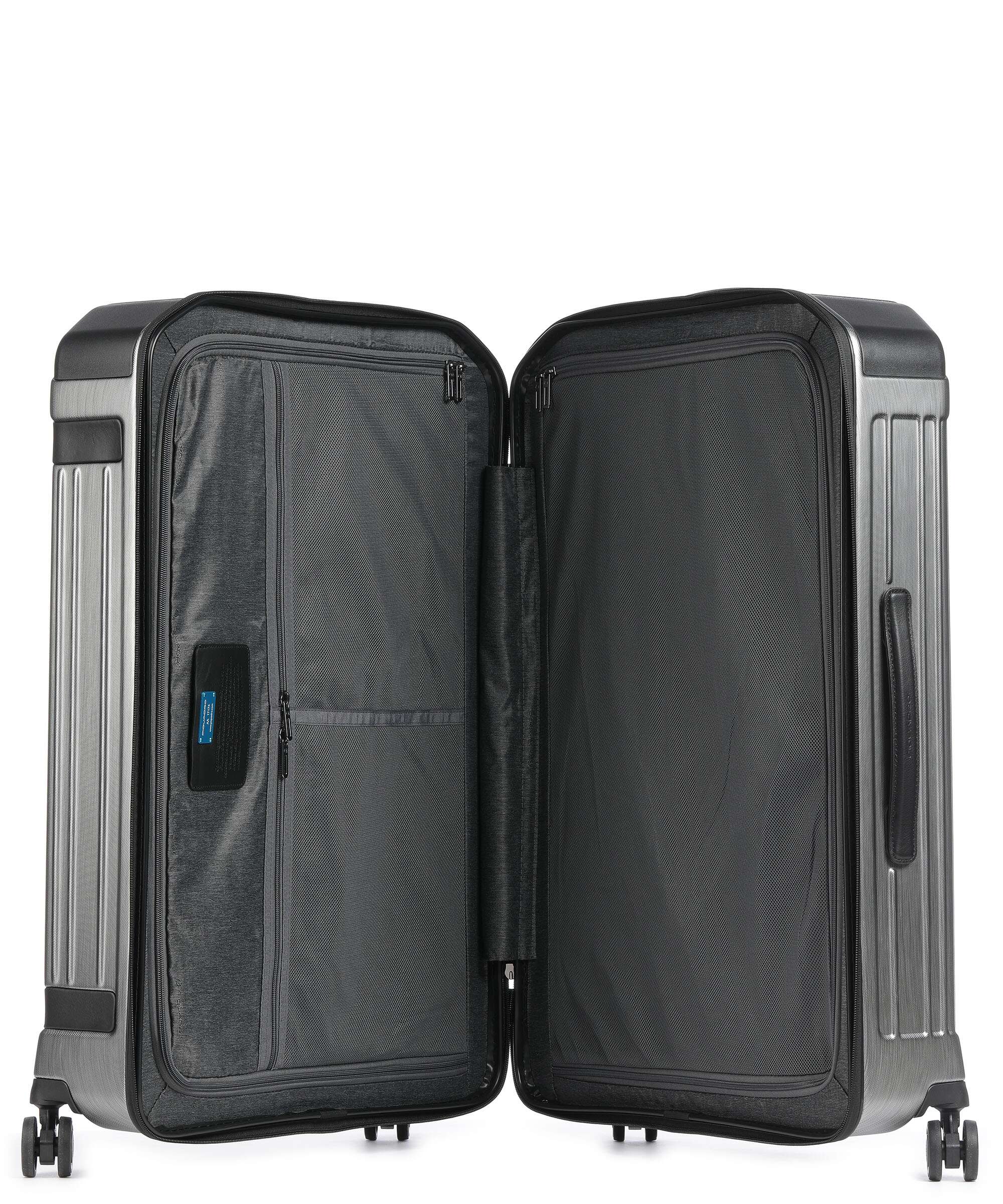Piquadro PQL-Premium Spinner (4 wheels) grey/black - Image 5