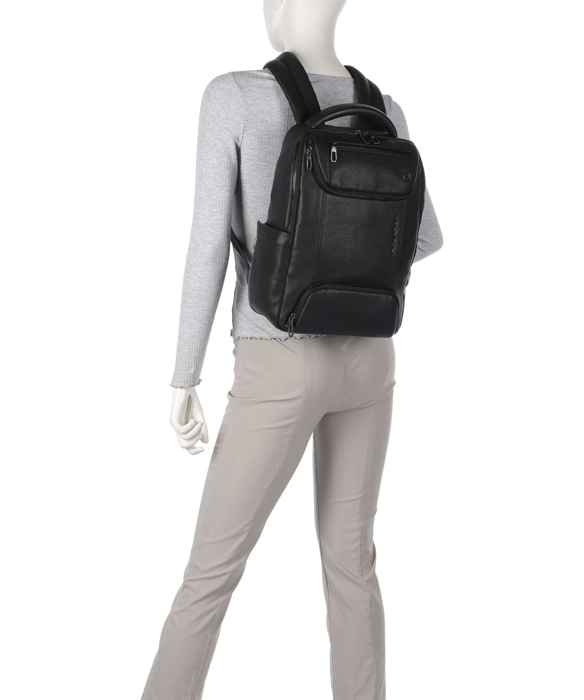 Piquadro S134 Backpack black - Image 3