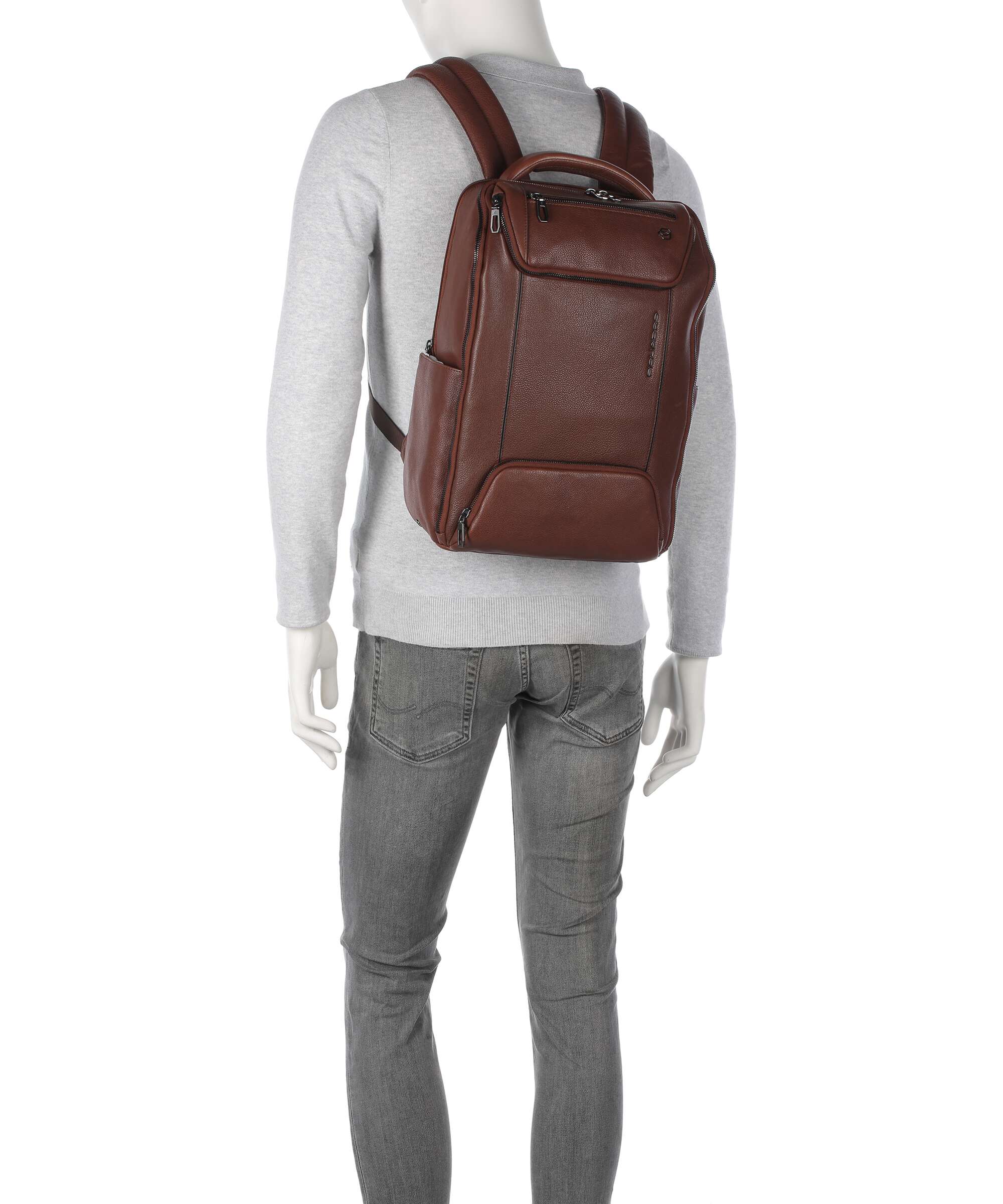 Piquadro S134 Backpack brown - Image 3