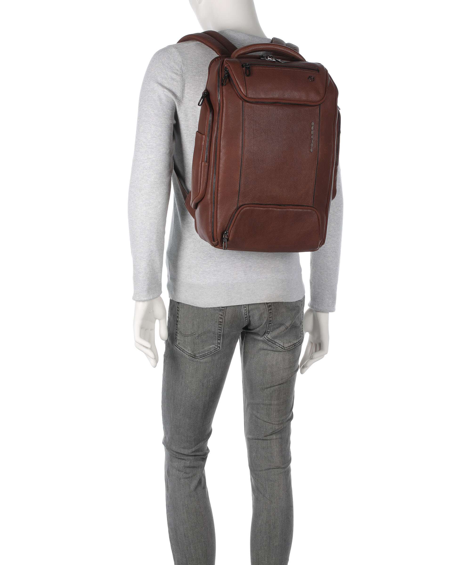 Piquadro S134 Backpack brown - Image 4