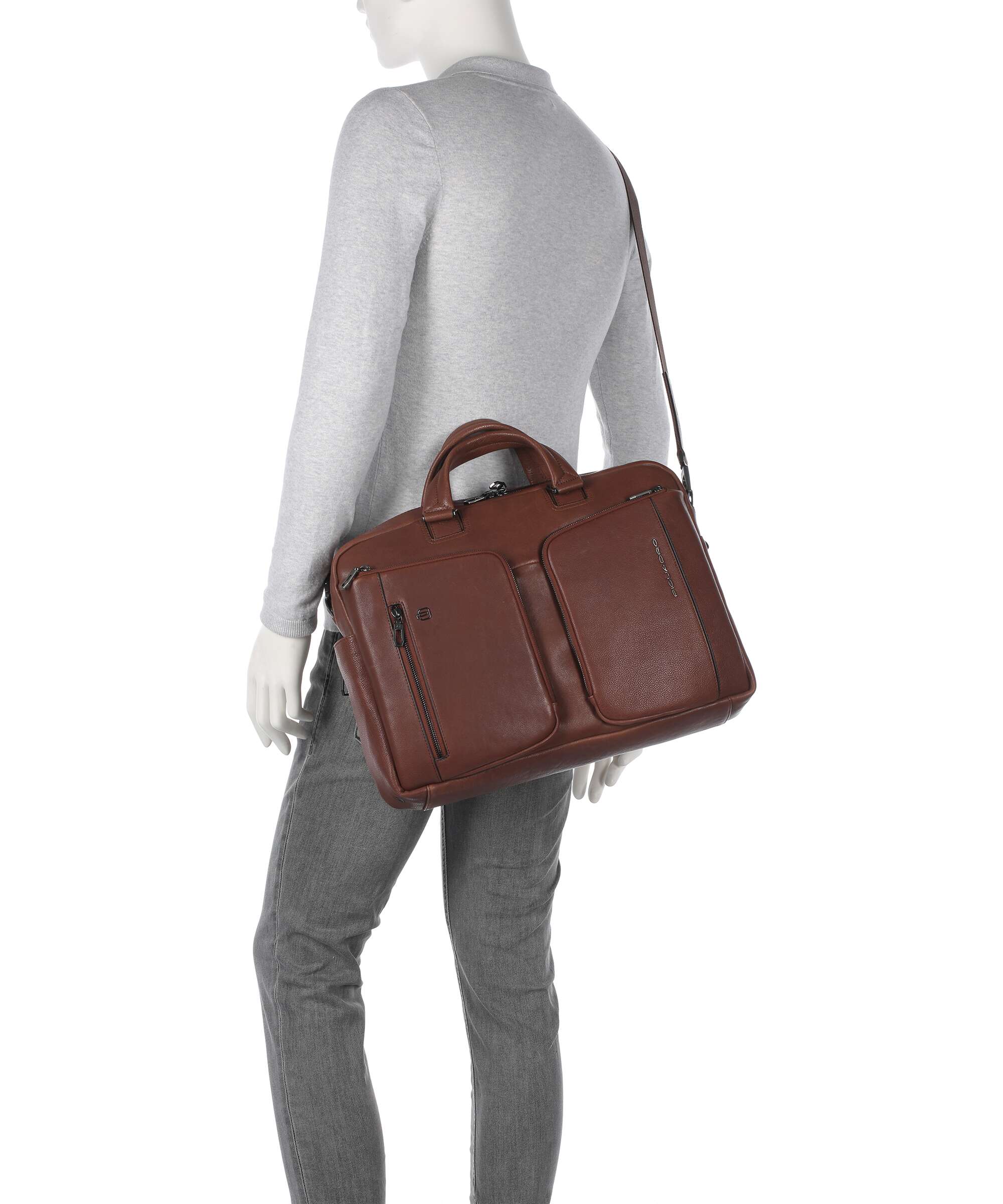 Piquadro S134 Briefcase brown - Image 3