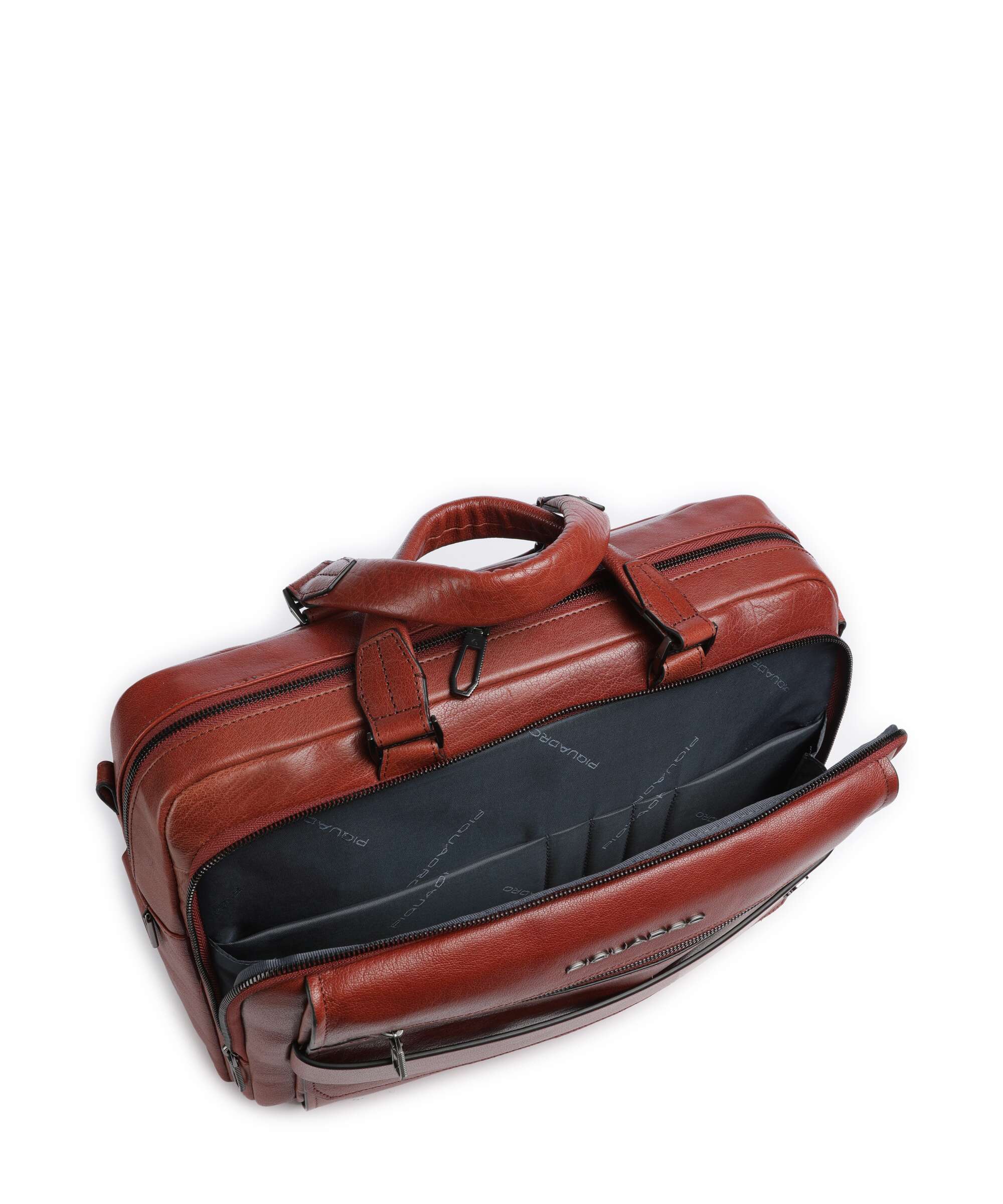 Piquadro Solm Briefcase cuoio - Image 6